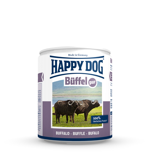 Happy Dog Sensible Pure Italy Hundefutter – Dosen – Buffel – 6 x 800 g