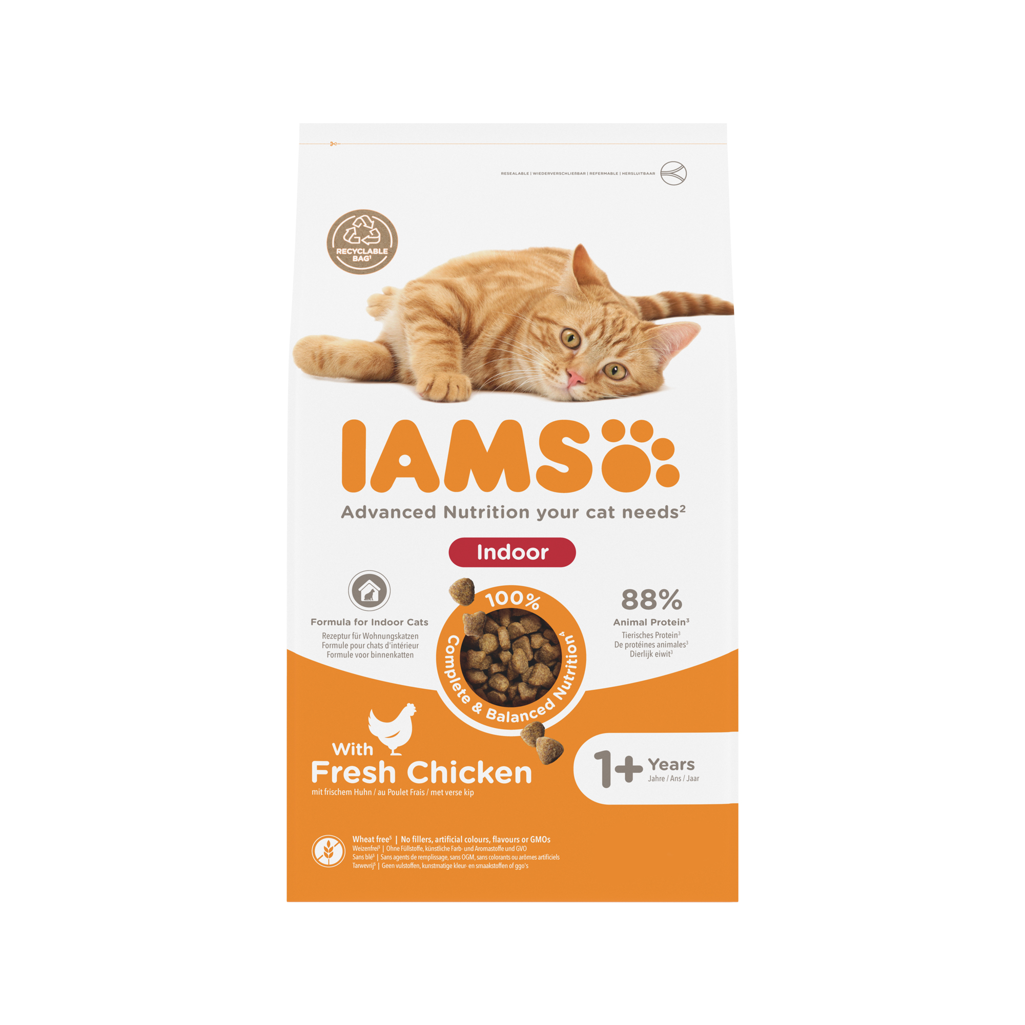 IAMS Adult Indoor Katzenfutter – 10 kg