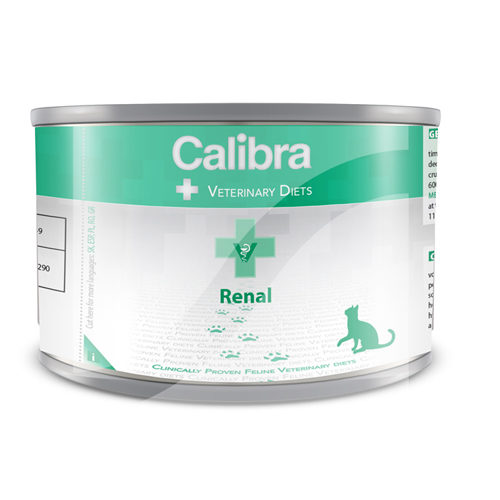 Calibra Veterinary Diets Renal Katzenfutter – Dosen – 6 x 200 g