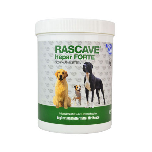 Nutrilabs Rascave hepar für Hunde – Mite – 90 Tabletten