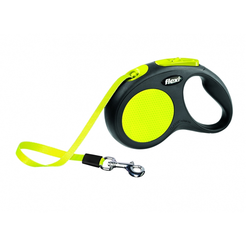 Flexi Gurt-Leine Neon Classic Tape Leash – S