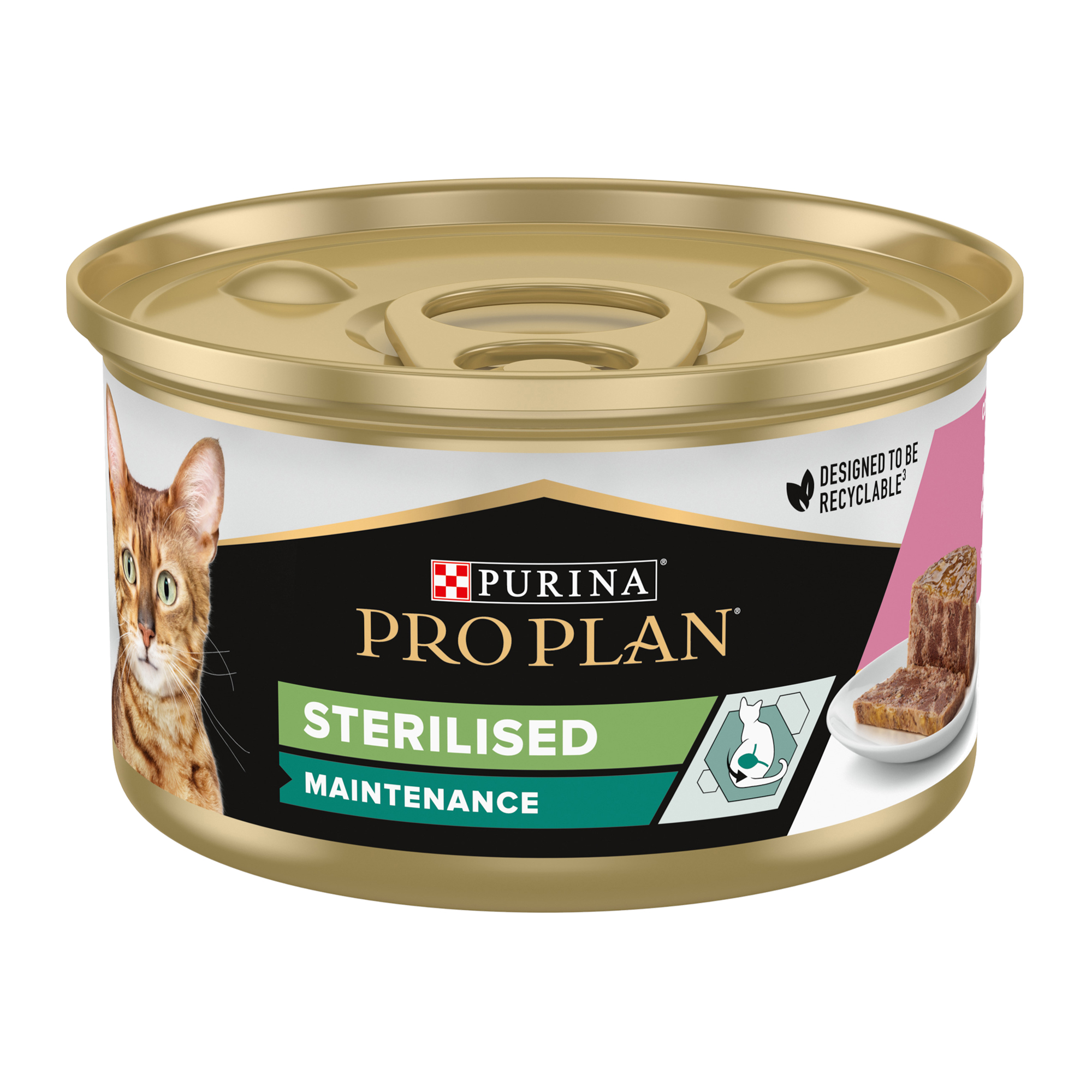 Purina Pro Plan Sterilised Adult Katze Lachs und Thunfisch – 24 x 85 g