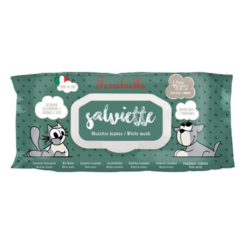 Ferribiella Wet Wipes – White Musk Ferribiella Wet Wipes – White Musk
