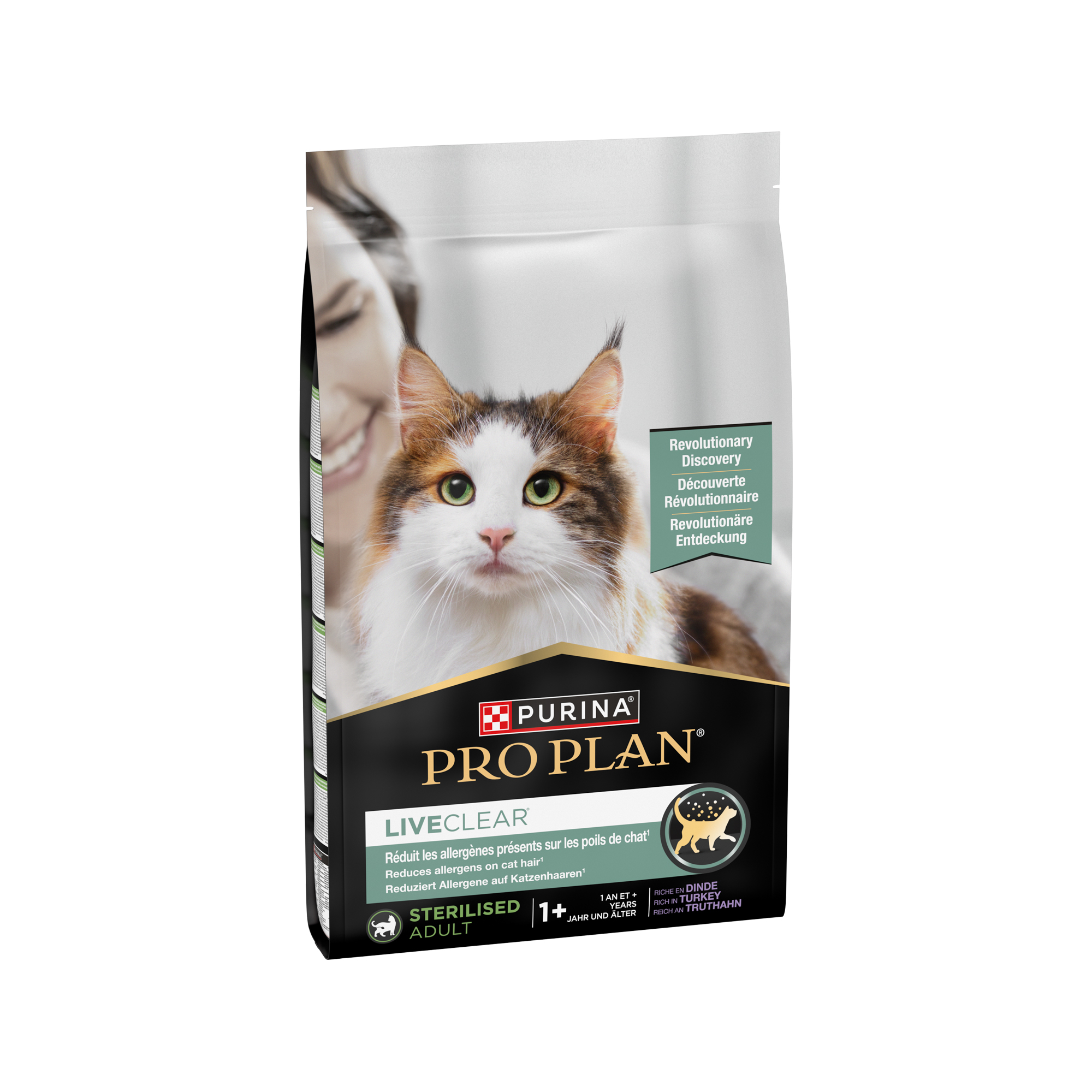 Purina Pro Plan LiveClear Sterilised Cat Food Adult – Pute – 7 kg