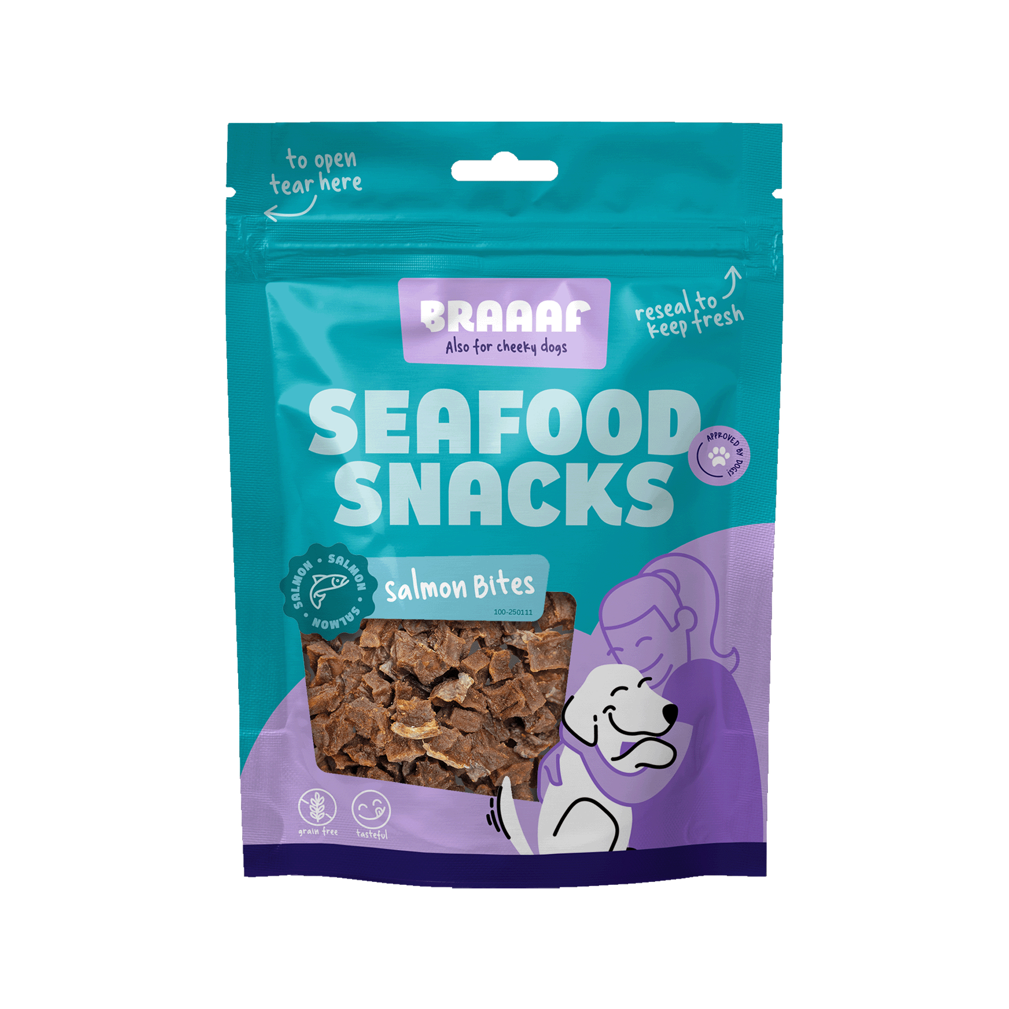 Braaaf Lachssnacks – Bites