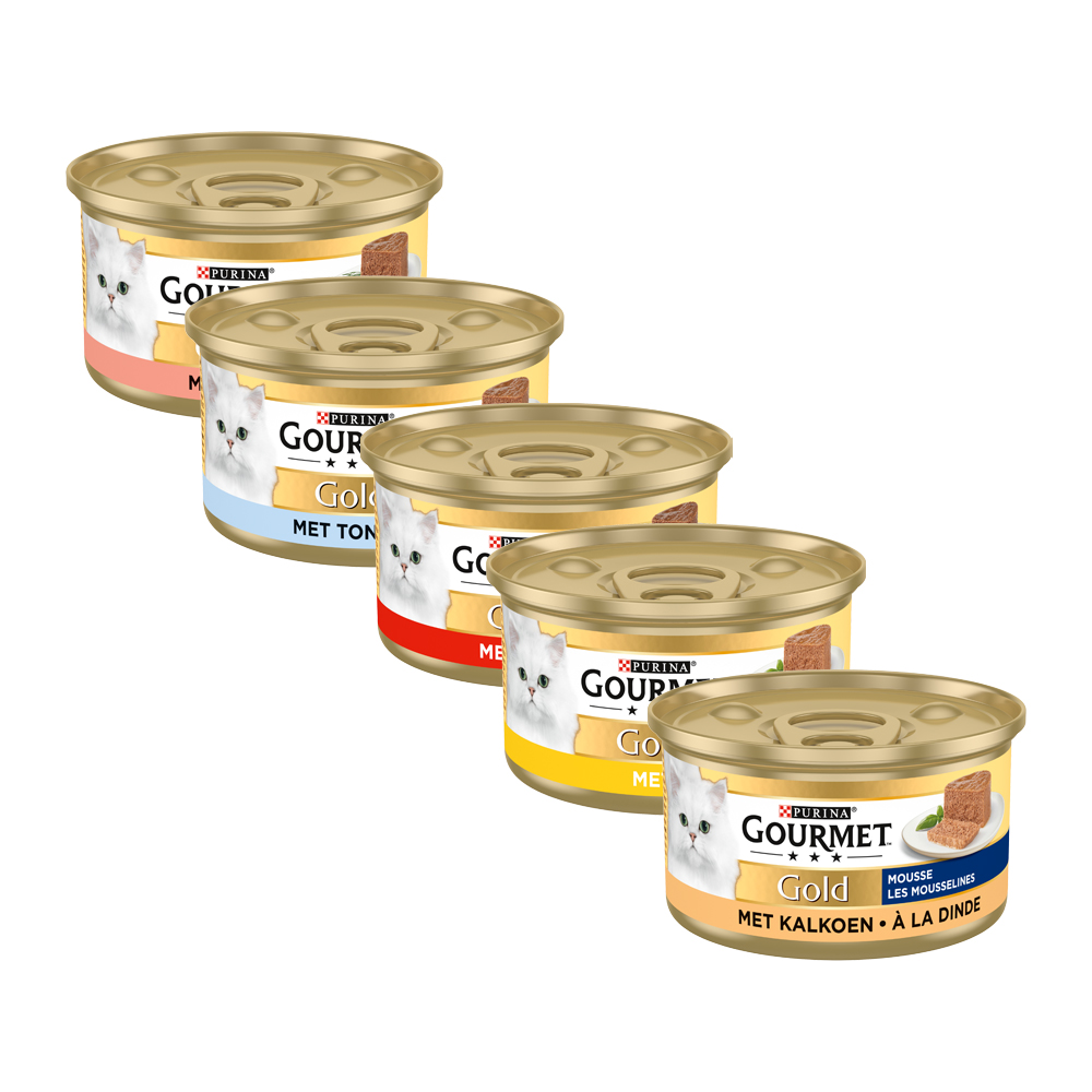 Gourmet Gold Mousse – Rindfleisch – 24 x 85 g