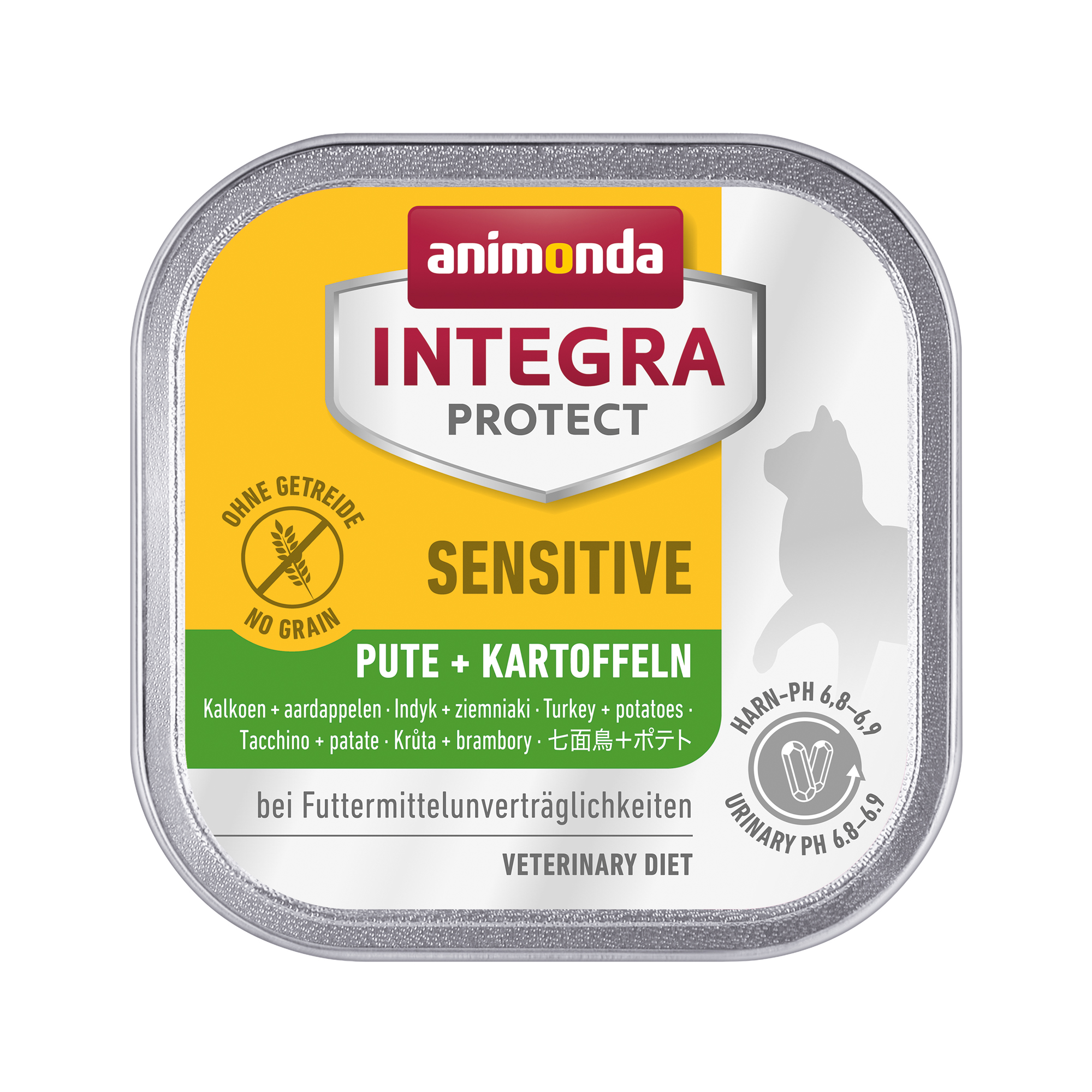 Animonda Integra Protect Sensitive Katzenfutter – Schälchen – Pute & Kartoffel – 16 x 100 g Animonda Integra Protect Sensitive Katzenfutter – Schälchen – Pute & Kartoffel – 16 x 100 g
