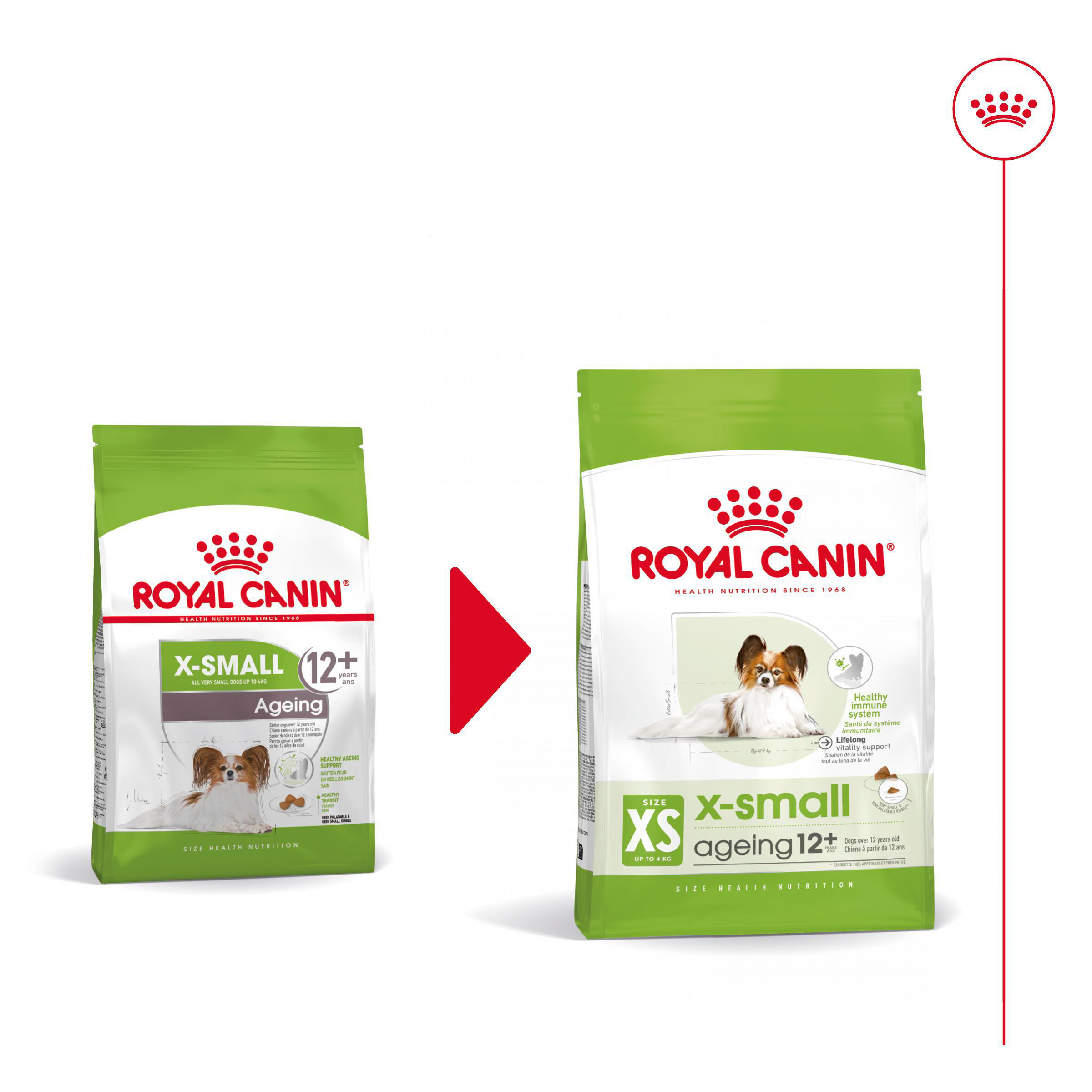 Royal Canin X-Small Ageing 12+ Hundefutter – 500 g