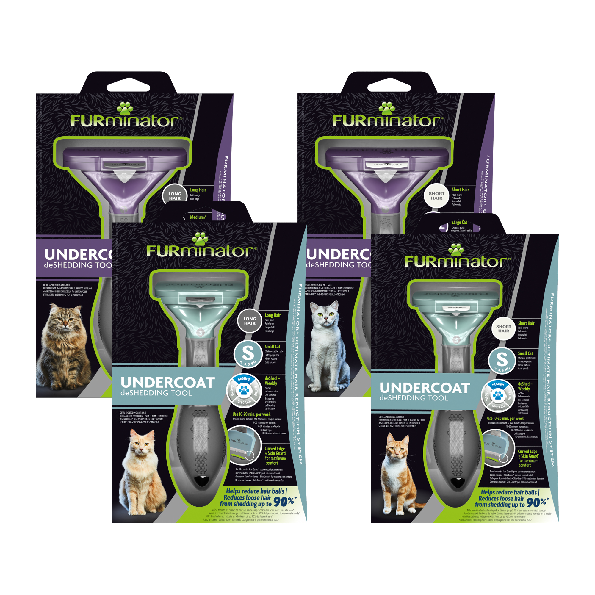 FURminator Katze Long Hair – L