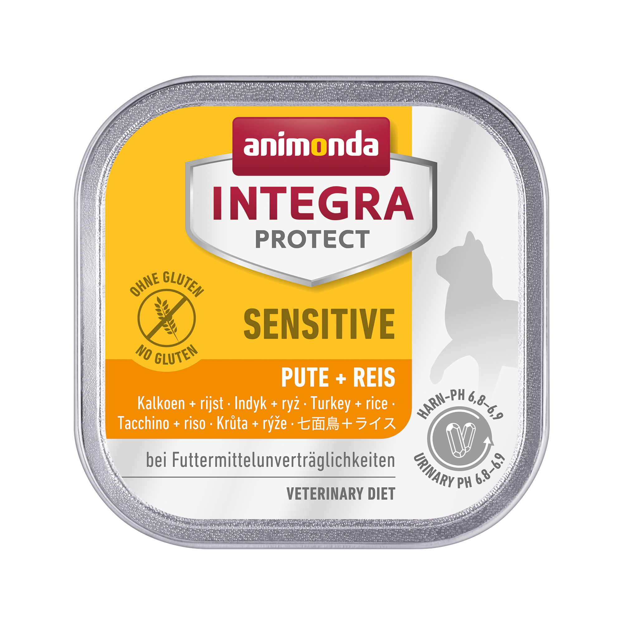 Animonda Integra Protect Sensitive Katzenfutter – Schälchen – Pute & Reis – 16 x 100 g Animonda Integra Protect Sensitive Katzenfutter – Schälchen – Pute & Reis – 16 x 100 g