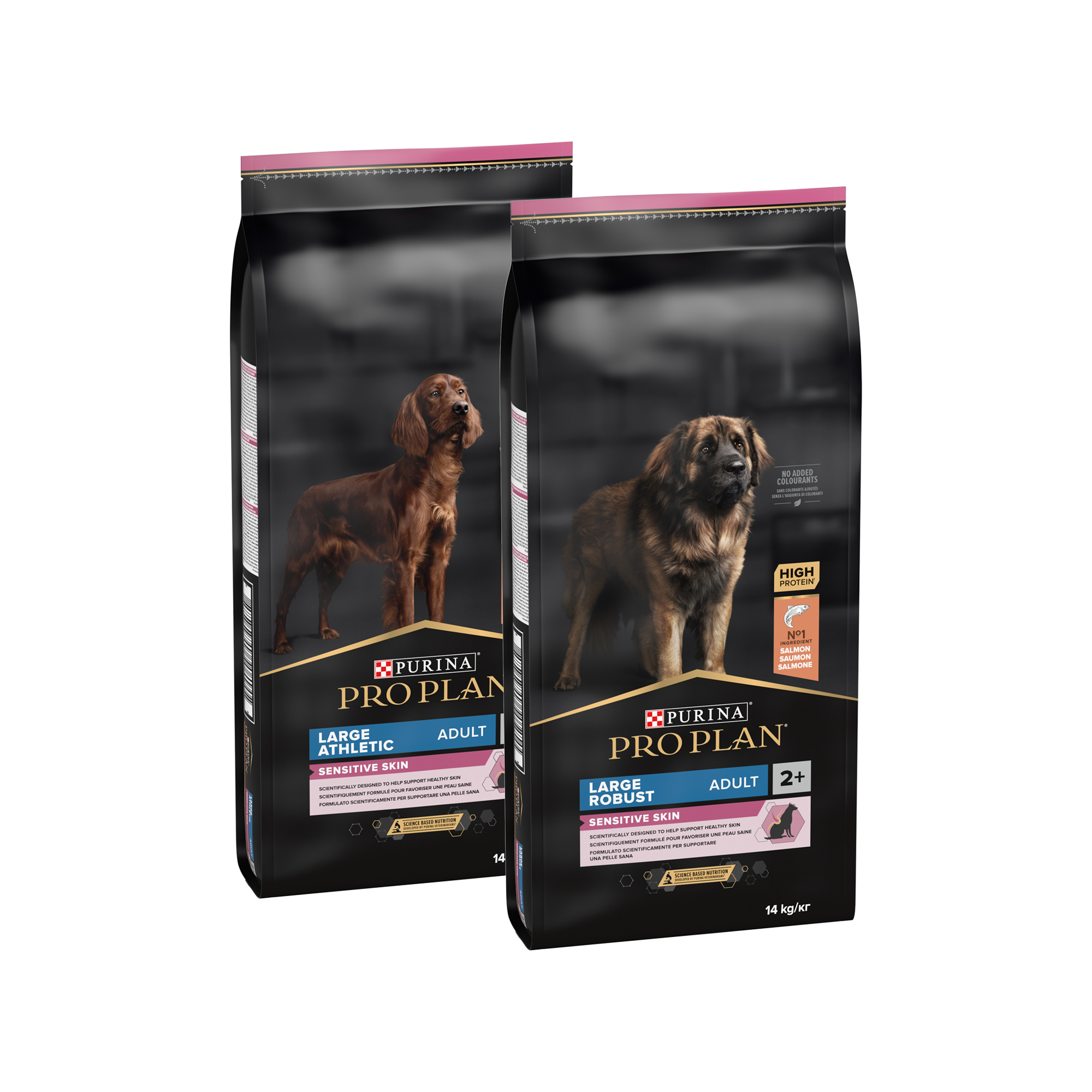 Purina Pro Plan Sensitive Skin Adult Large Breed Hundefutter – Athletic – 14 kg Purina Pro Plan Sensitive Skin Adult Large Breed Hundefutter – Athletic – 14 kg