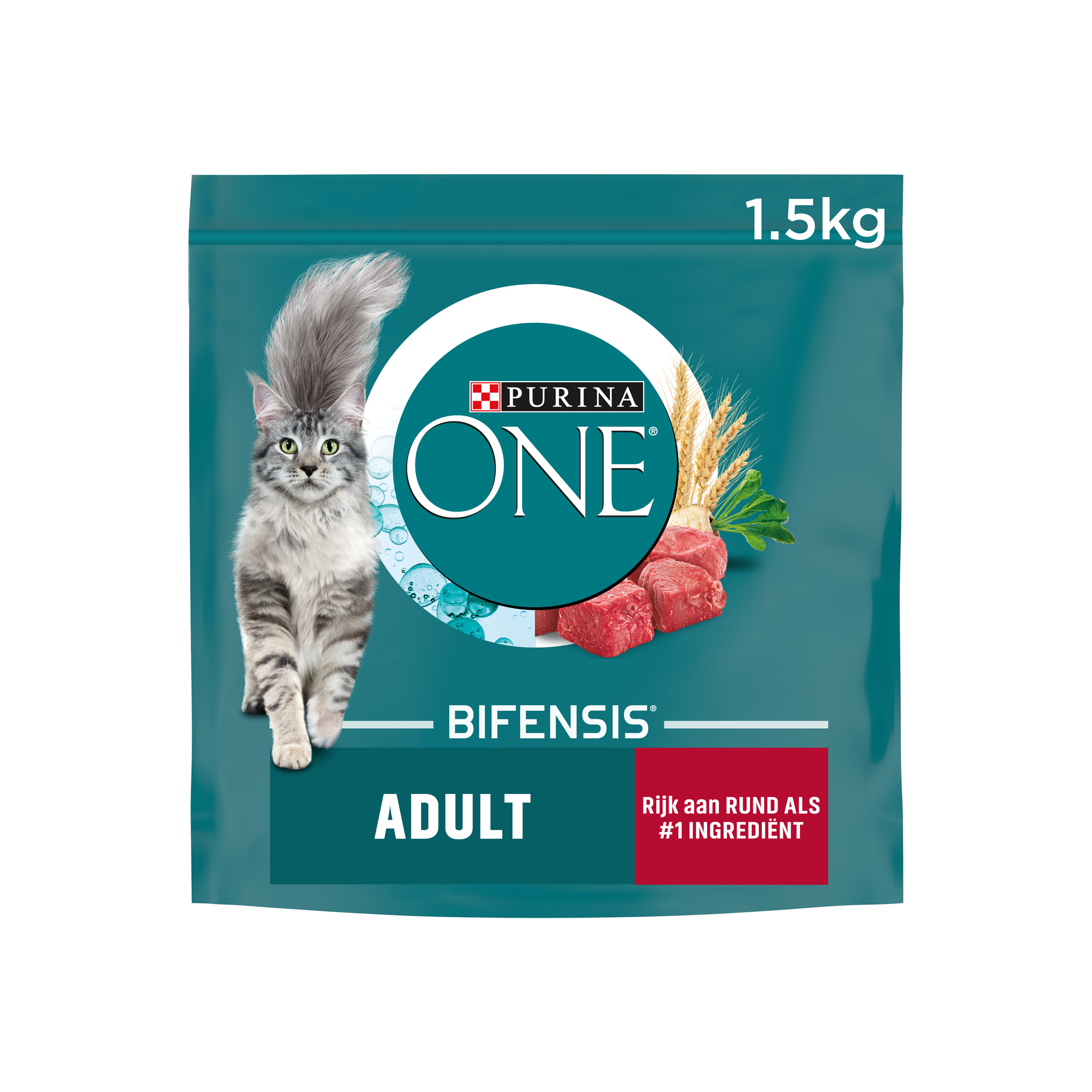 Purina ONE Adult – Rindfleisch und Vollkorn – 1,5 kg