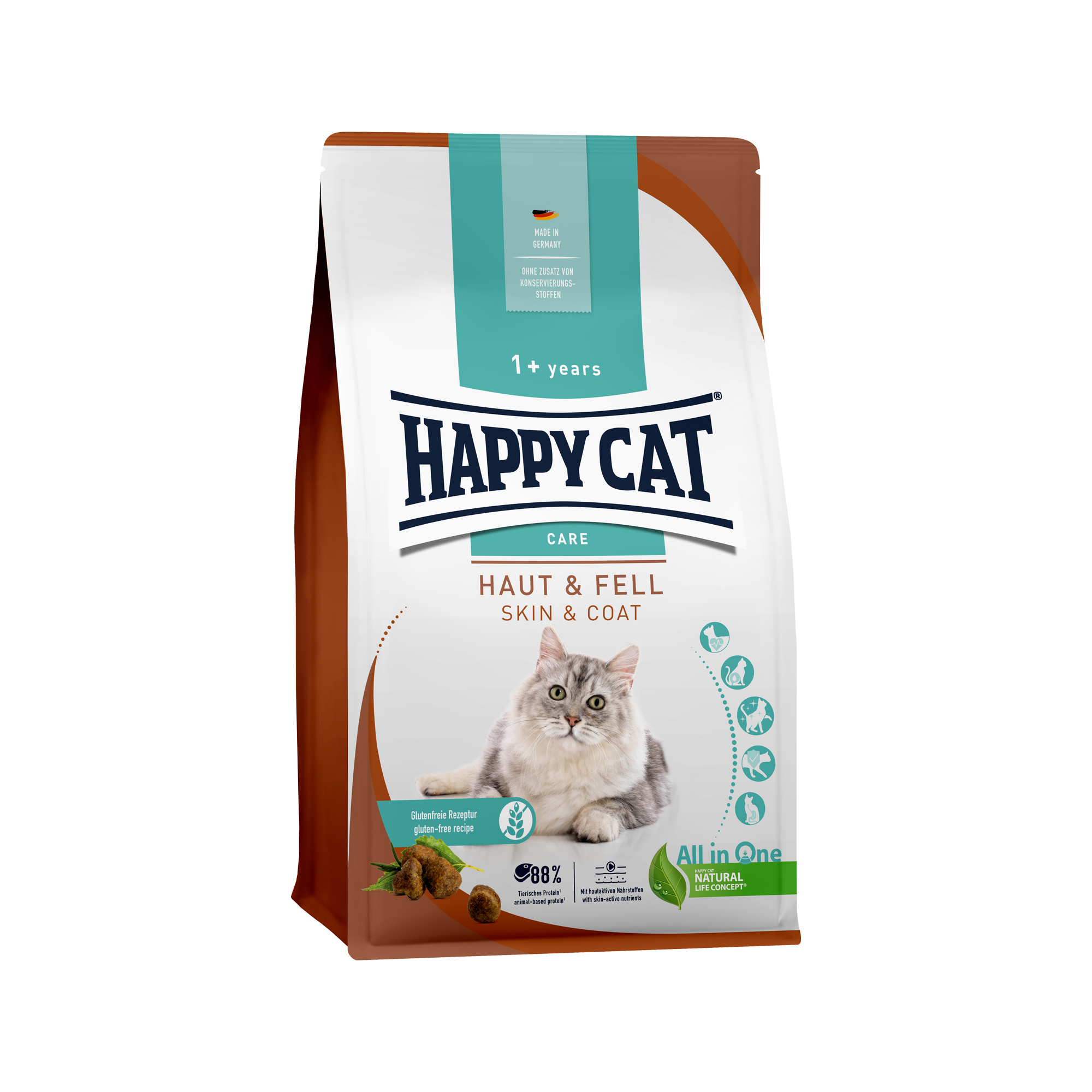 Happy Cat Care Haut & Fell – 1,3 kg