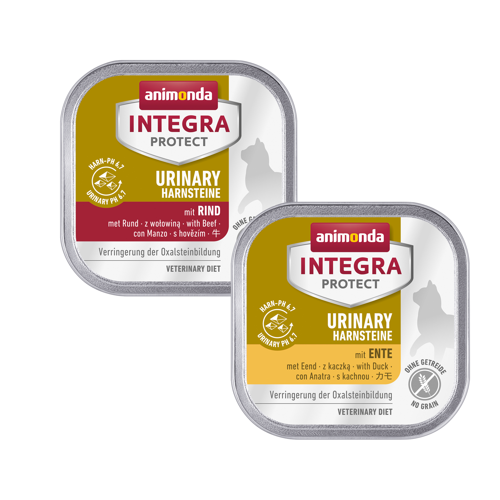 Animonda Integra Cat Urinary Oxalate – Duck – 16 x 100 g