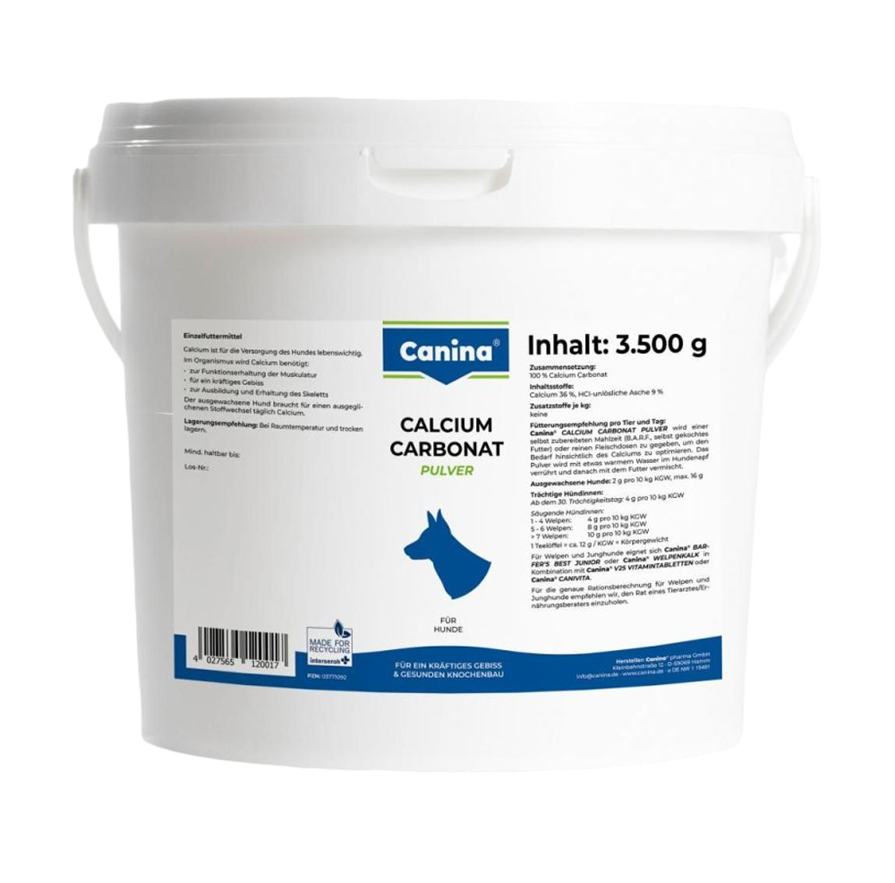 Canina Calcium Carbonaat Poeder - 3,5 kg