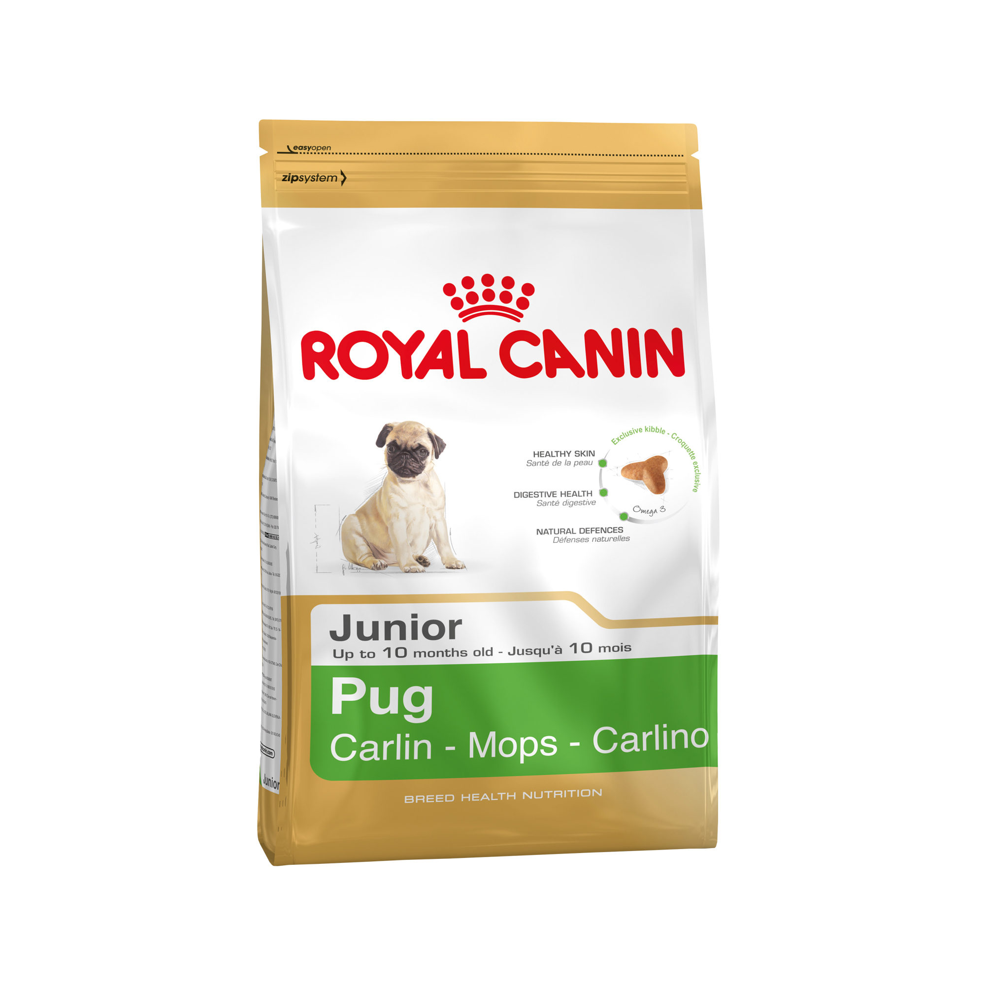 Royal Canin Pug Puppy Hundefutter – 1,5 kg