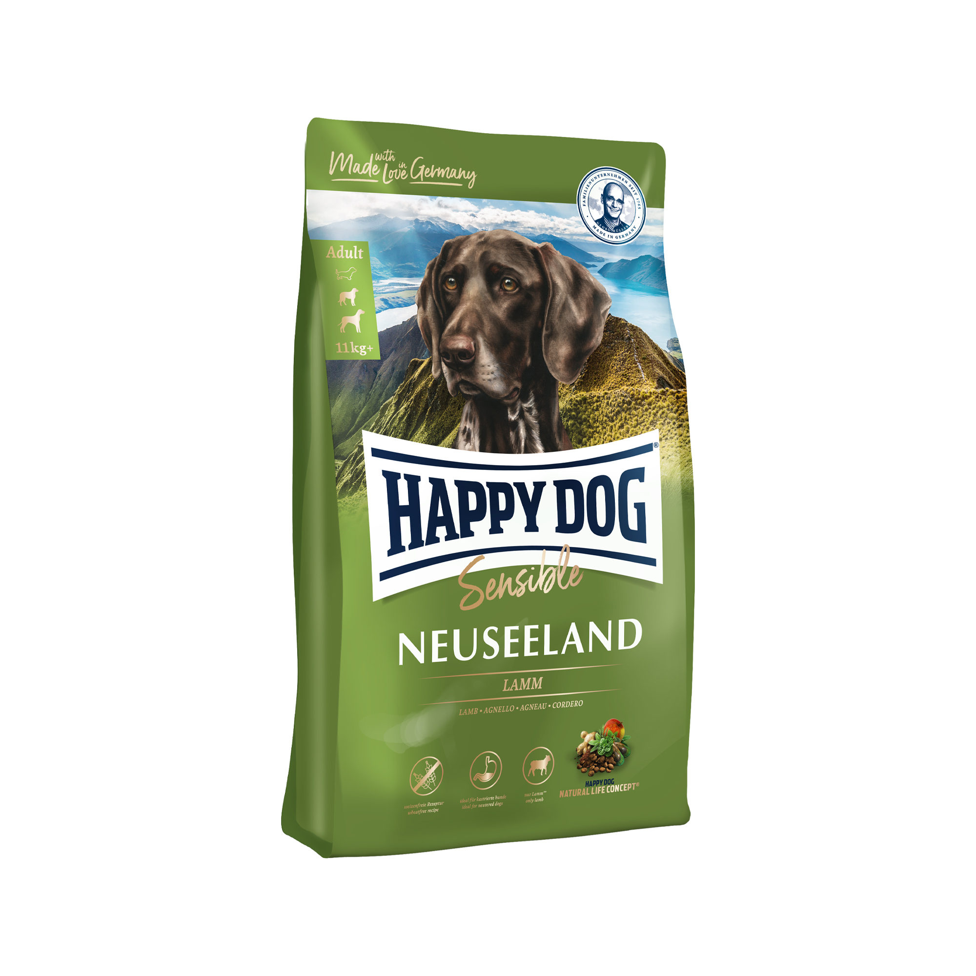 Happy Dog Supreme Sensible Neuseeland Hundefutter – 12,5 kg