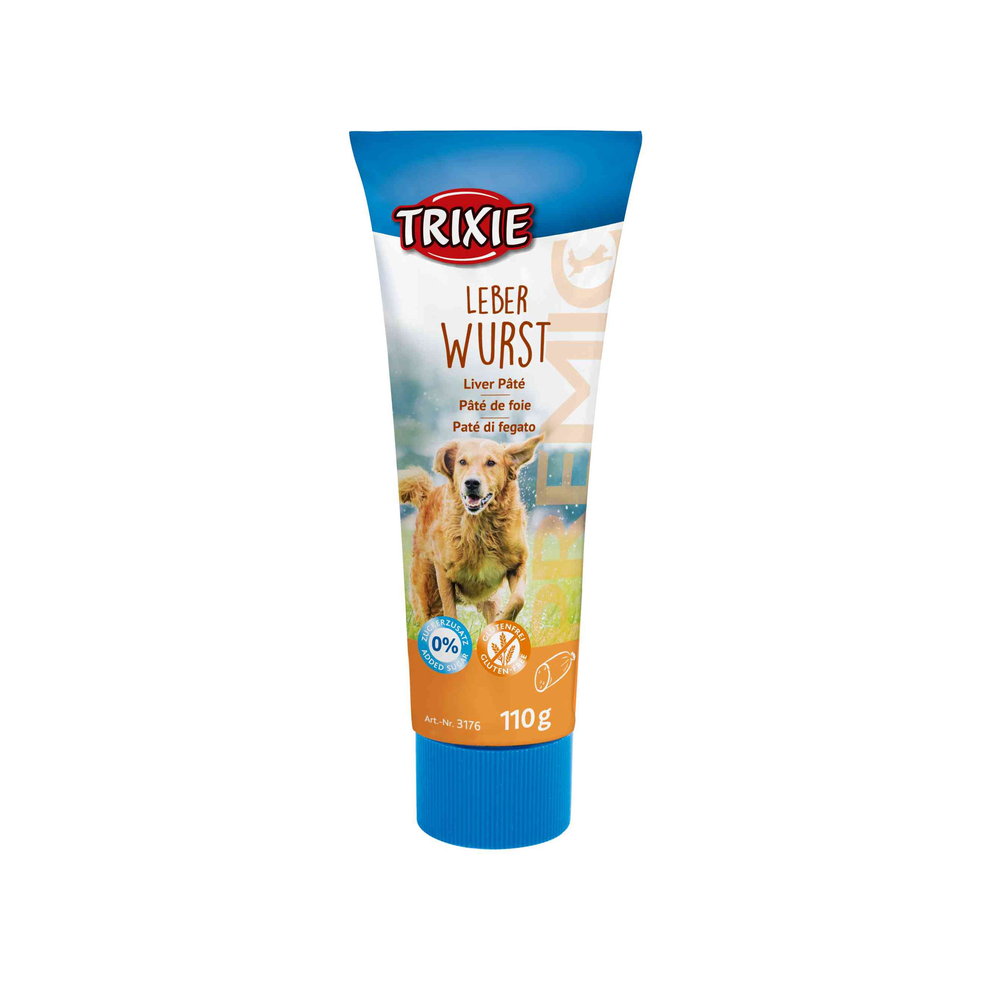 Trixie Premio Leberwurst für Hunde – 110 g