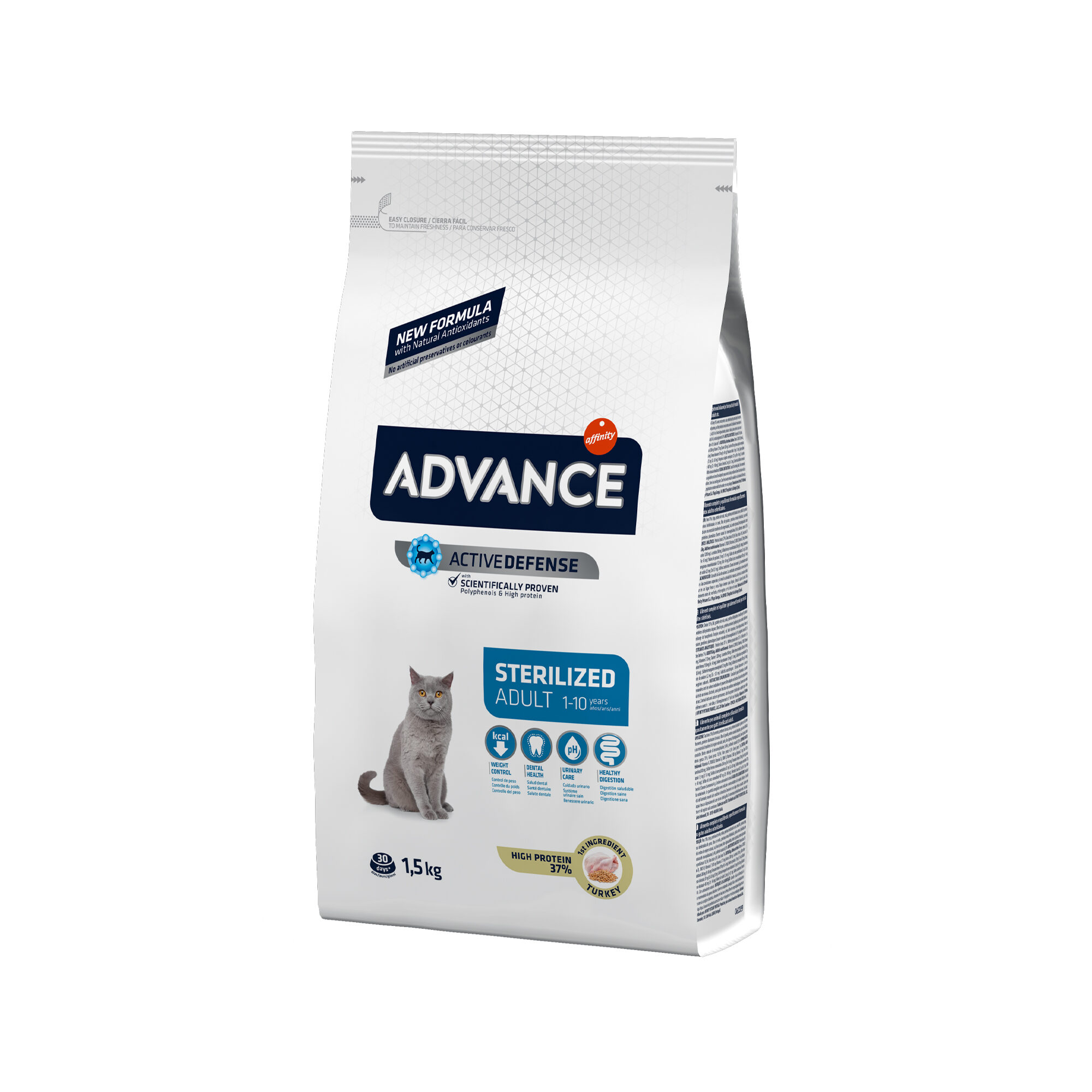 Affinity Advance Sterilized – Pute – Katze – 1,5 kg