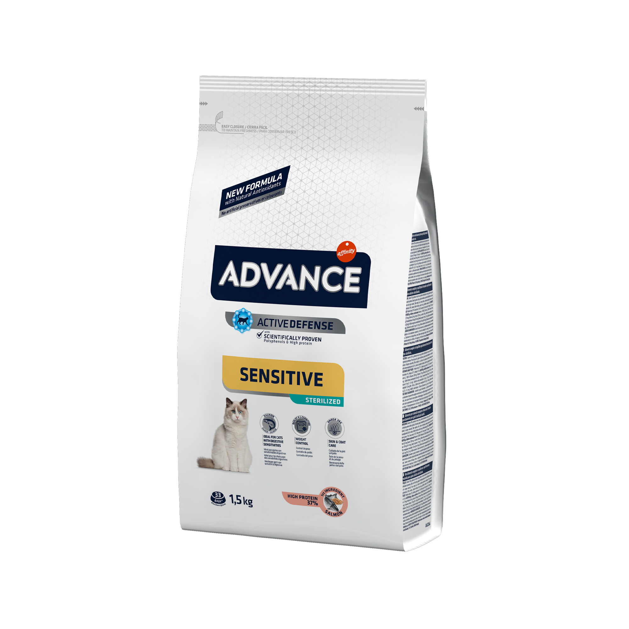 Affinity Advance Sterilized Salmon Sensitive – Katze – 1,5 kg