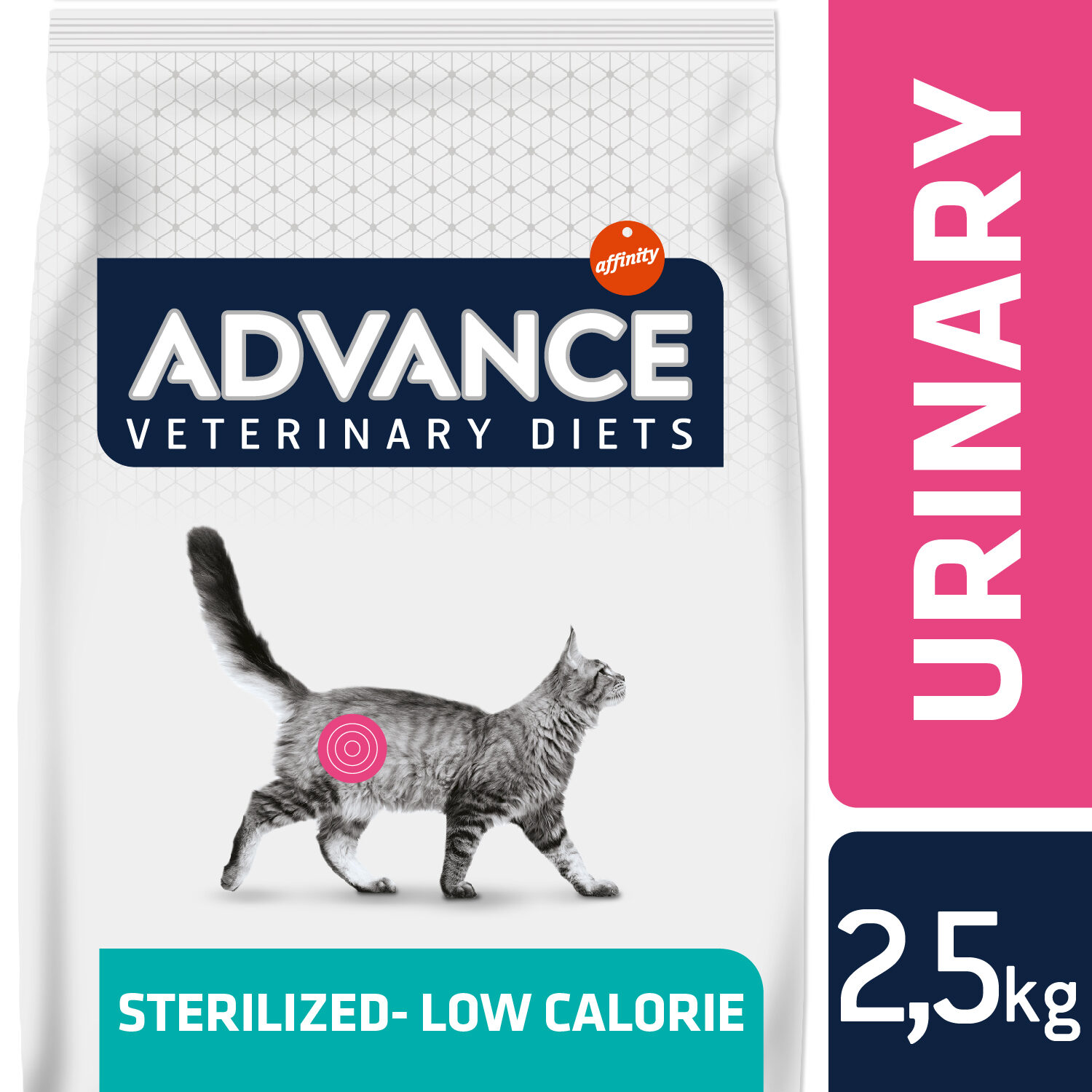 Affinity Advance Vet. Diets Urinary Sterilized Low Calorie Katze – 2,5 kg