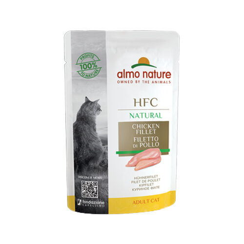 Almo Nature – HFC Natural – Hühnerfilet – 24 x 55 g Almo Nature – HFC Natural – Hühnerfilet – 24 x 55 g