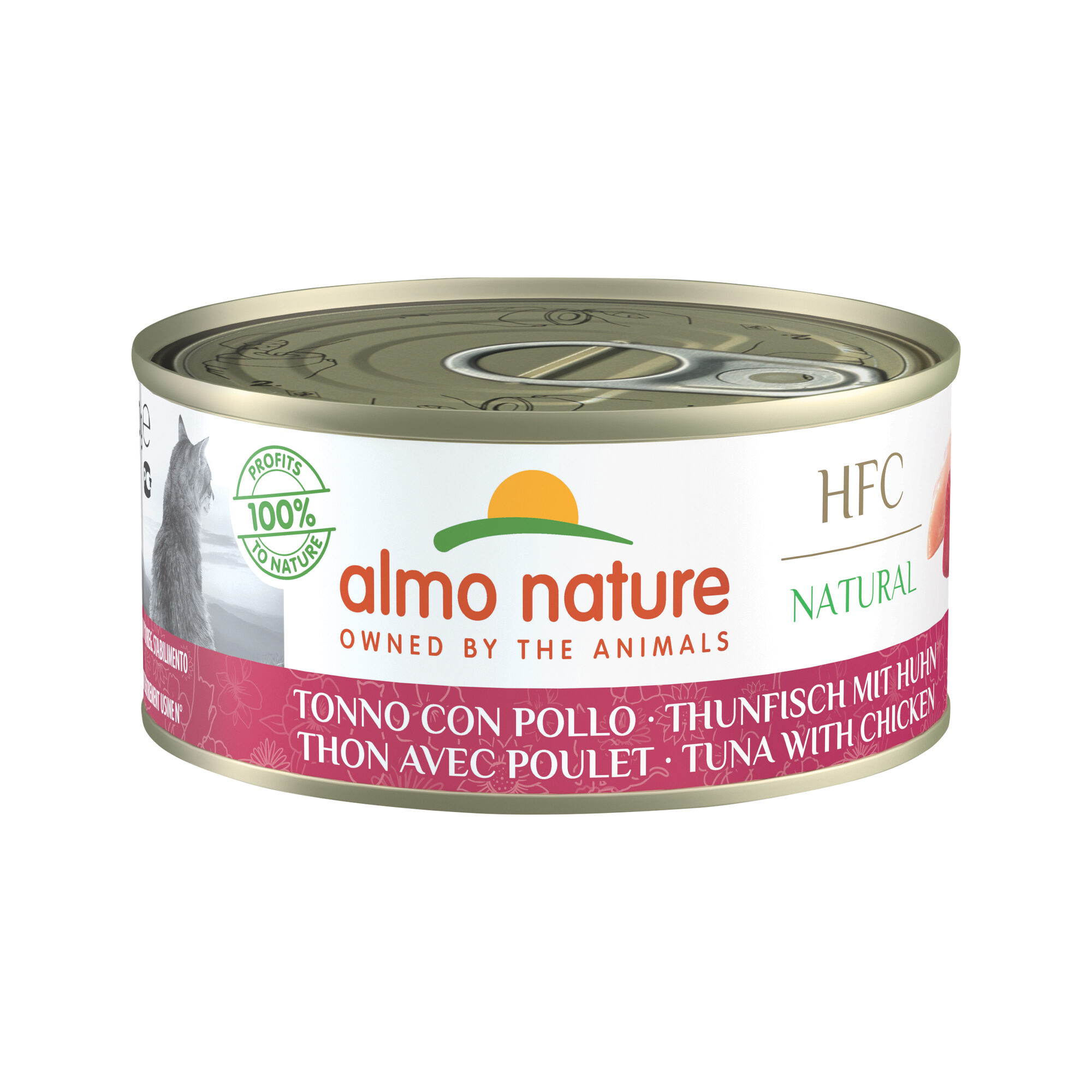 Almo Nature HFC 150 Natural – Thunfisch & Huhn – 24 x 150 g