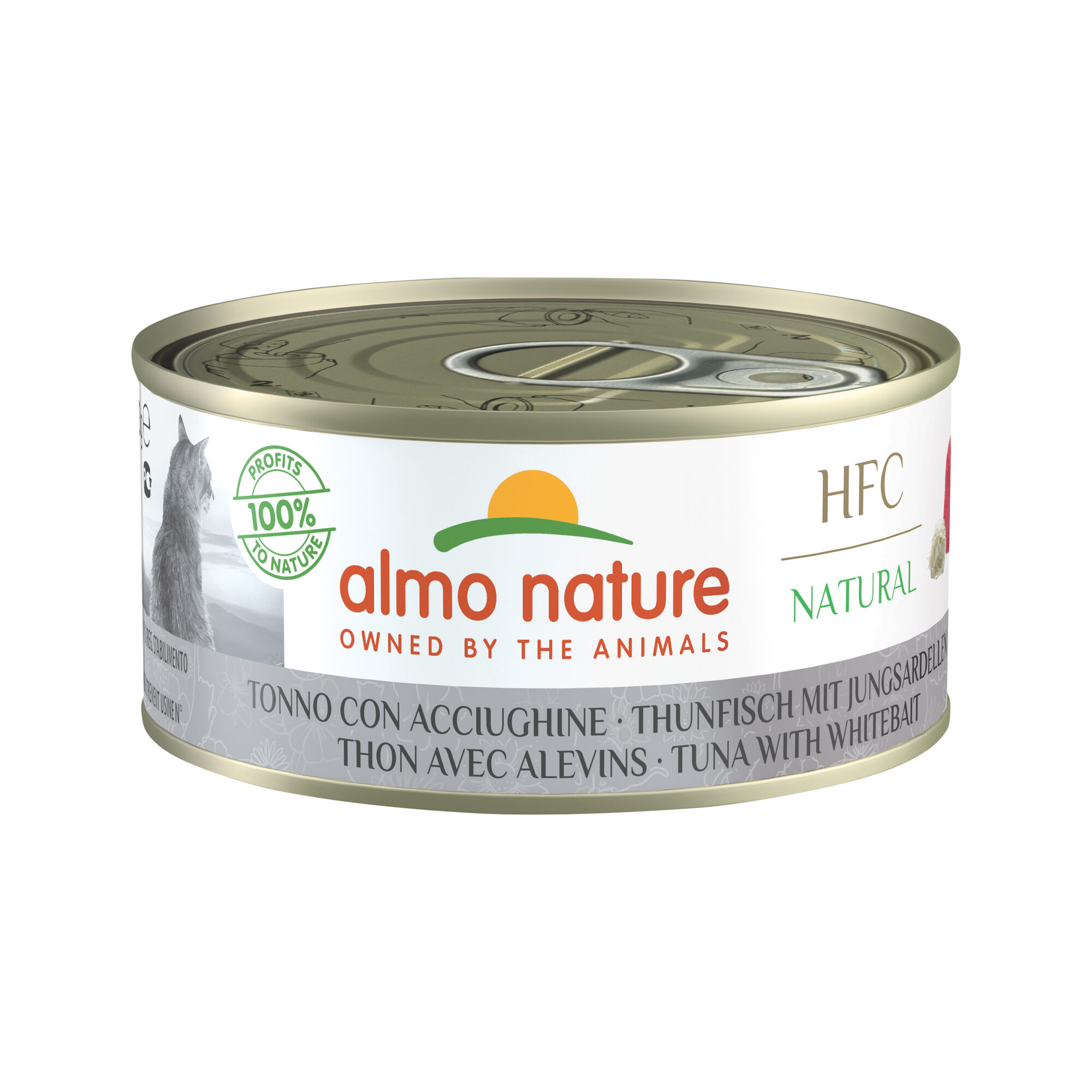 Almo Nature HFC 150 Natural – Thunfisch mit Jungsardellen – 24 x 150 g