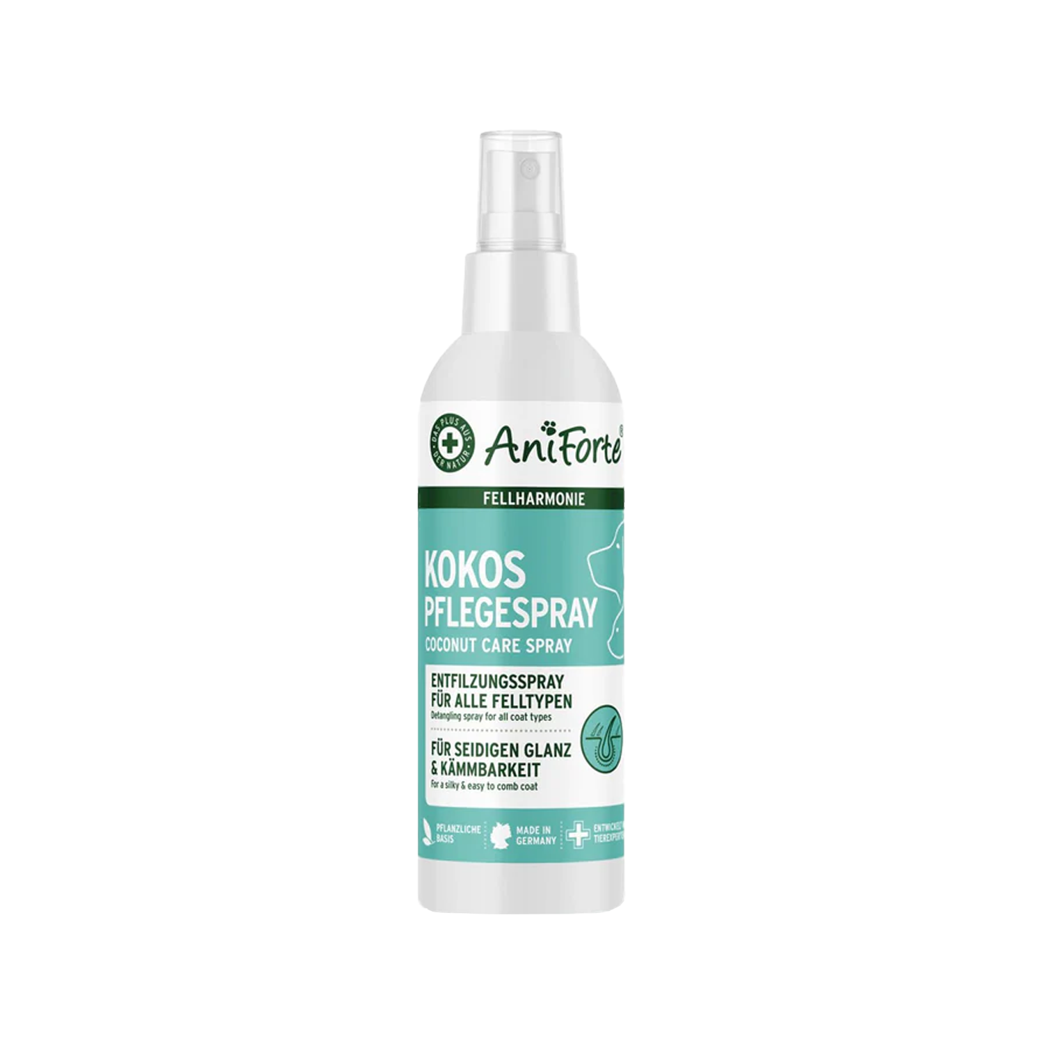 AniForte Fellharmonie Pflegespray Kokos – 200 ml
