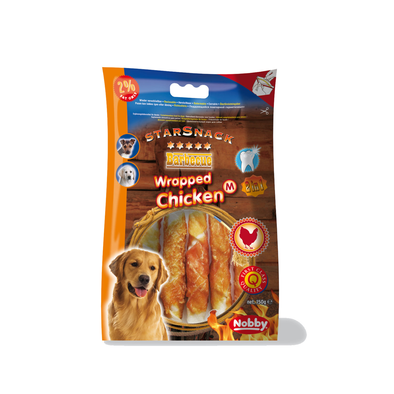 Nobby Starsnack – Chicken Wrapped – XL