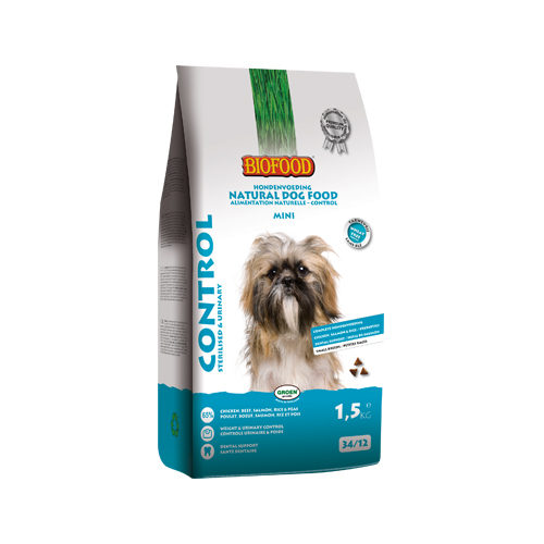 Biofood Control Mini Hundefutter – 1,5 kg Biofood Control Mini Hundefutter – 1,5 kg