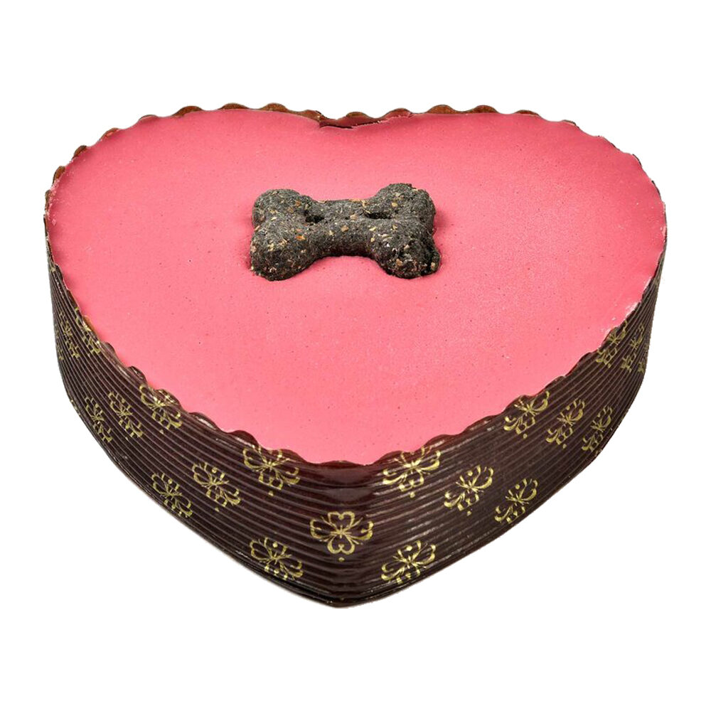Barking Bakery Pink Heart Pawty Cake – 1 Stück