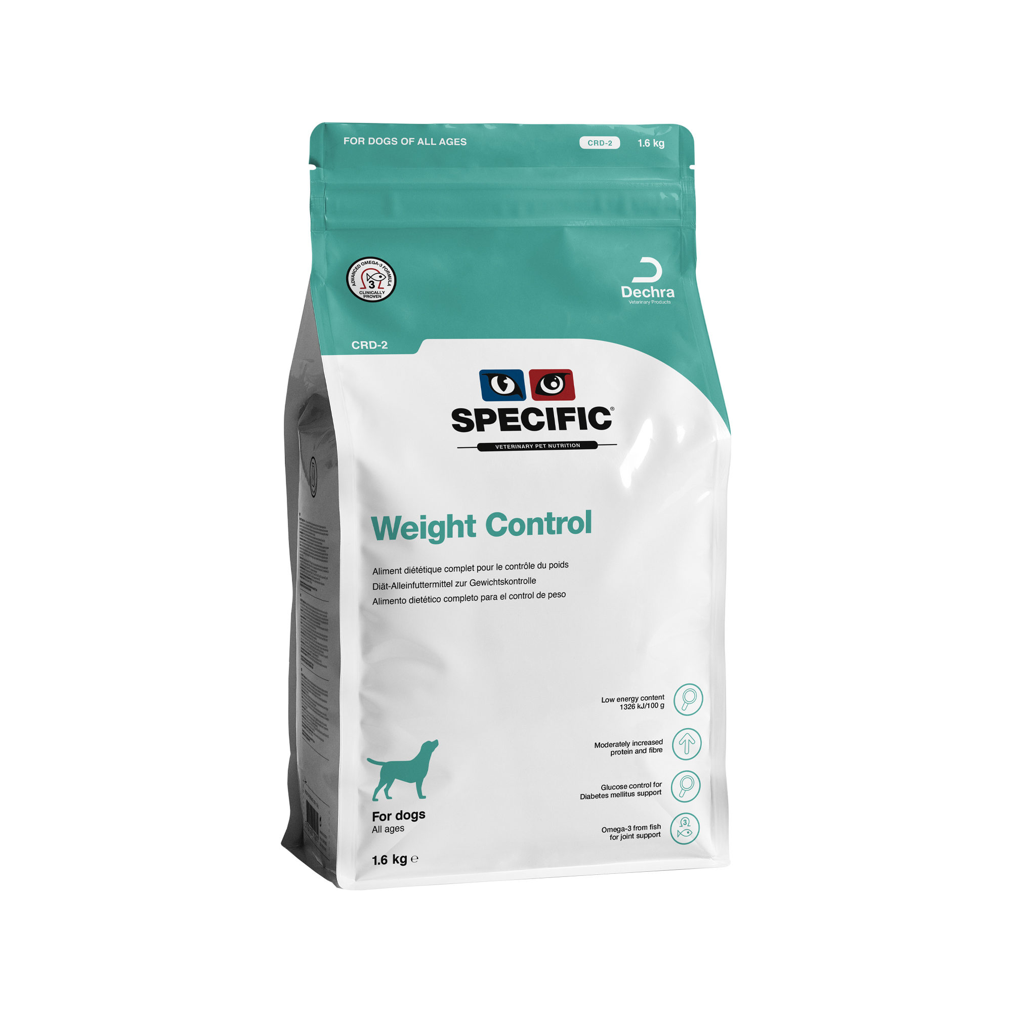 SPECIFIC Weight Control CRD-2 Hundefutter – 12 kg