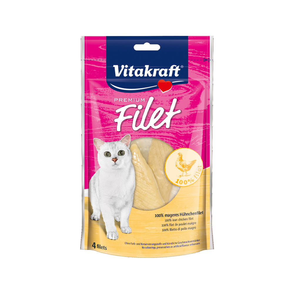 Vitakraft Premium Filet – Huhn – 5 x 70 g