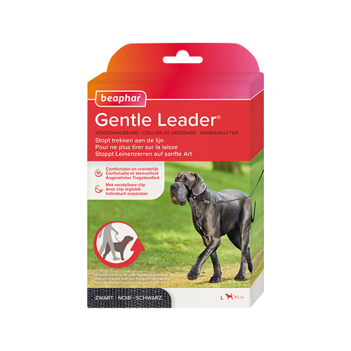 Beaphar Gentle Leader – Schwarz – L