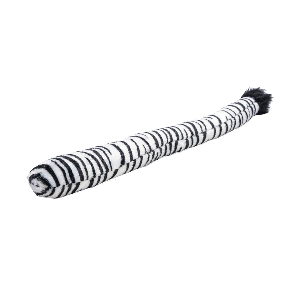Beeztees Dschungel-Zebra-Schwanz