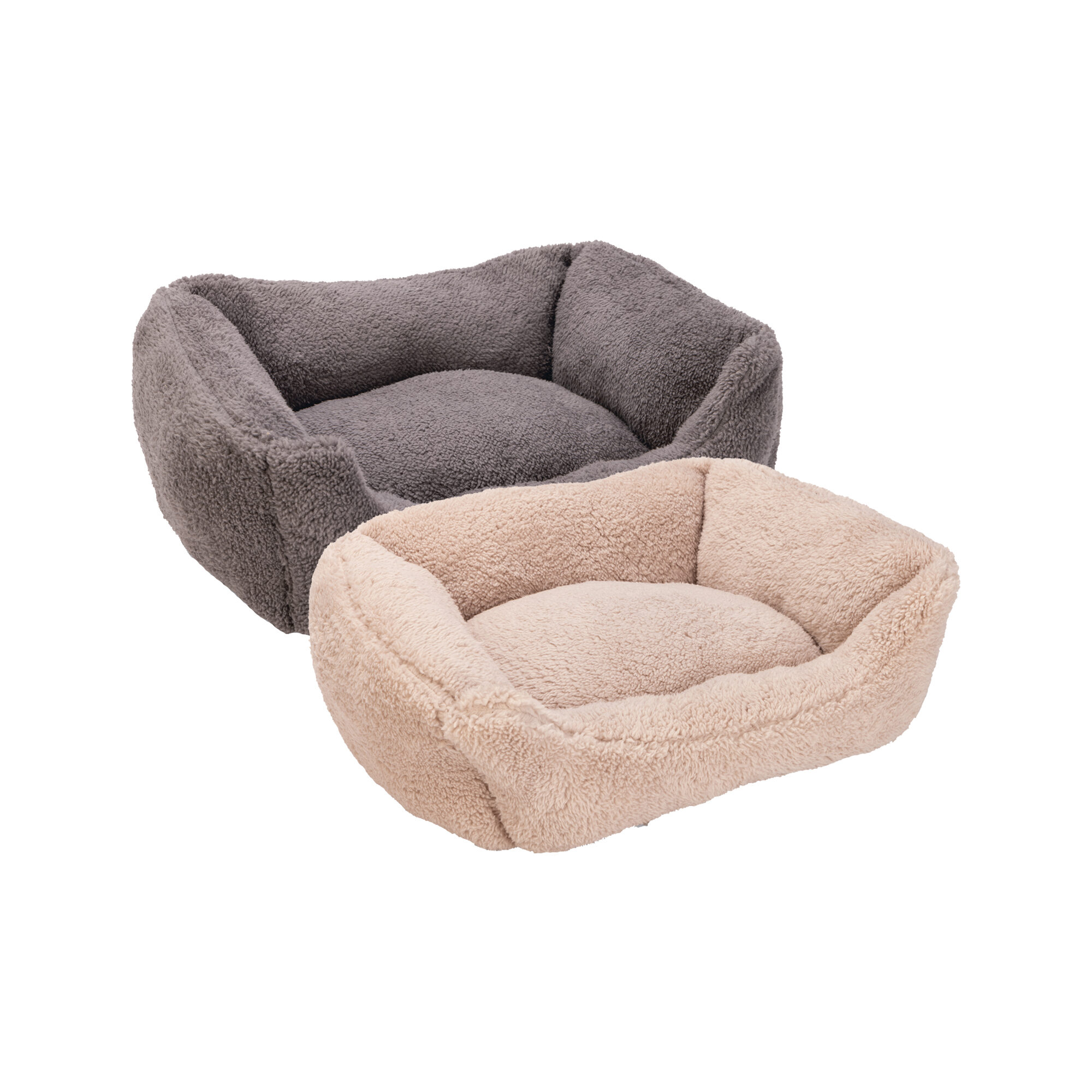 Beeztees Plüsch-Katzenbett Kadi – Beige – 47 x 37 x 18 cm Beeztees Plüsch-Katzenbett Kadi – Beige – 47 x 37 x 18 cm