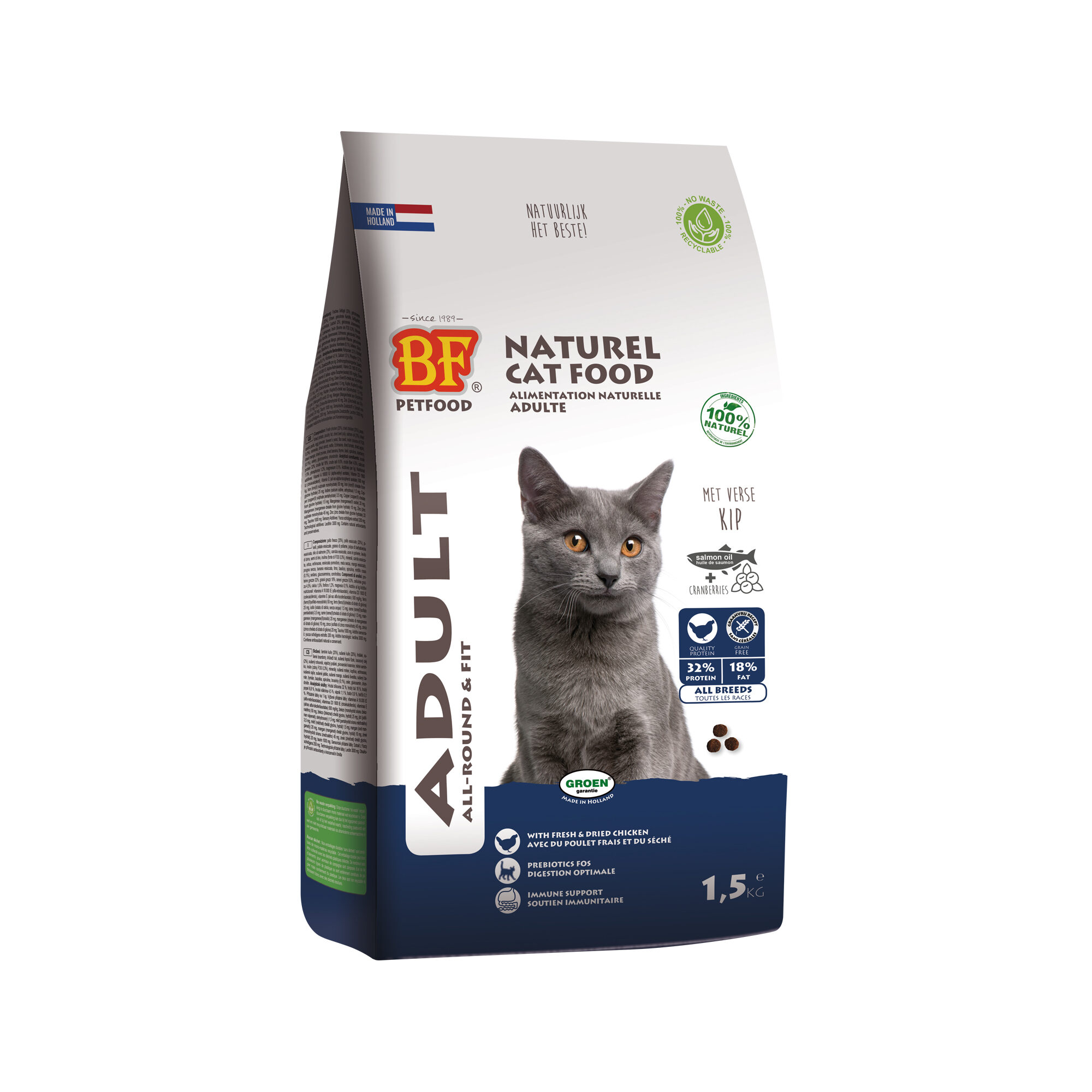 Biofood Adult Katzenfutter – 1,5 kg