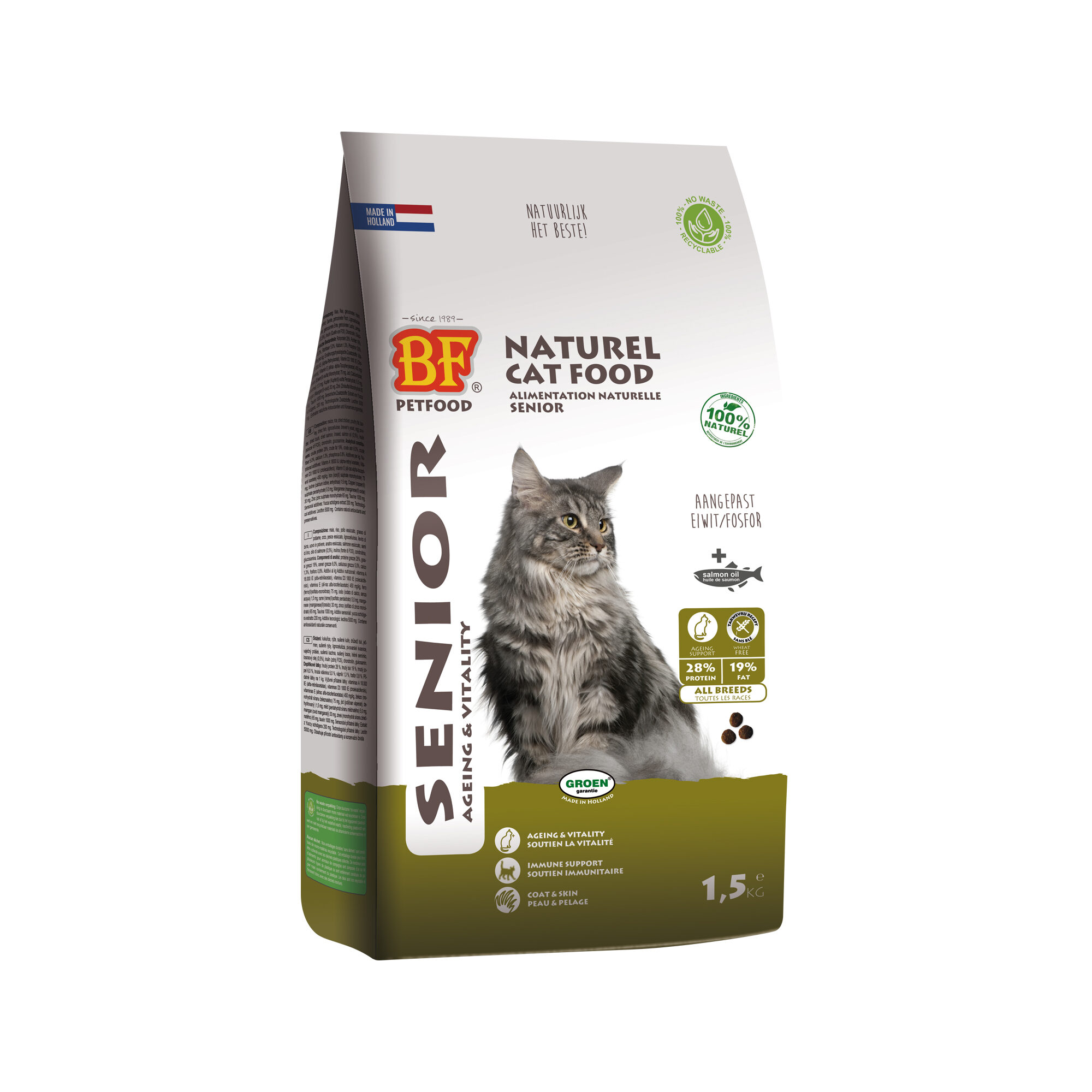 Biofood Senior Katzenfutter – 1,5 kg