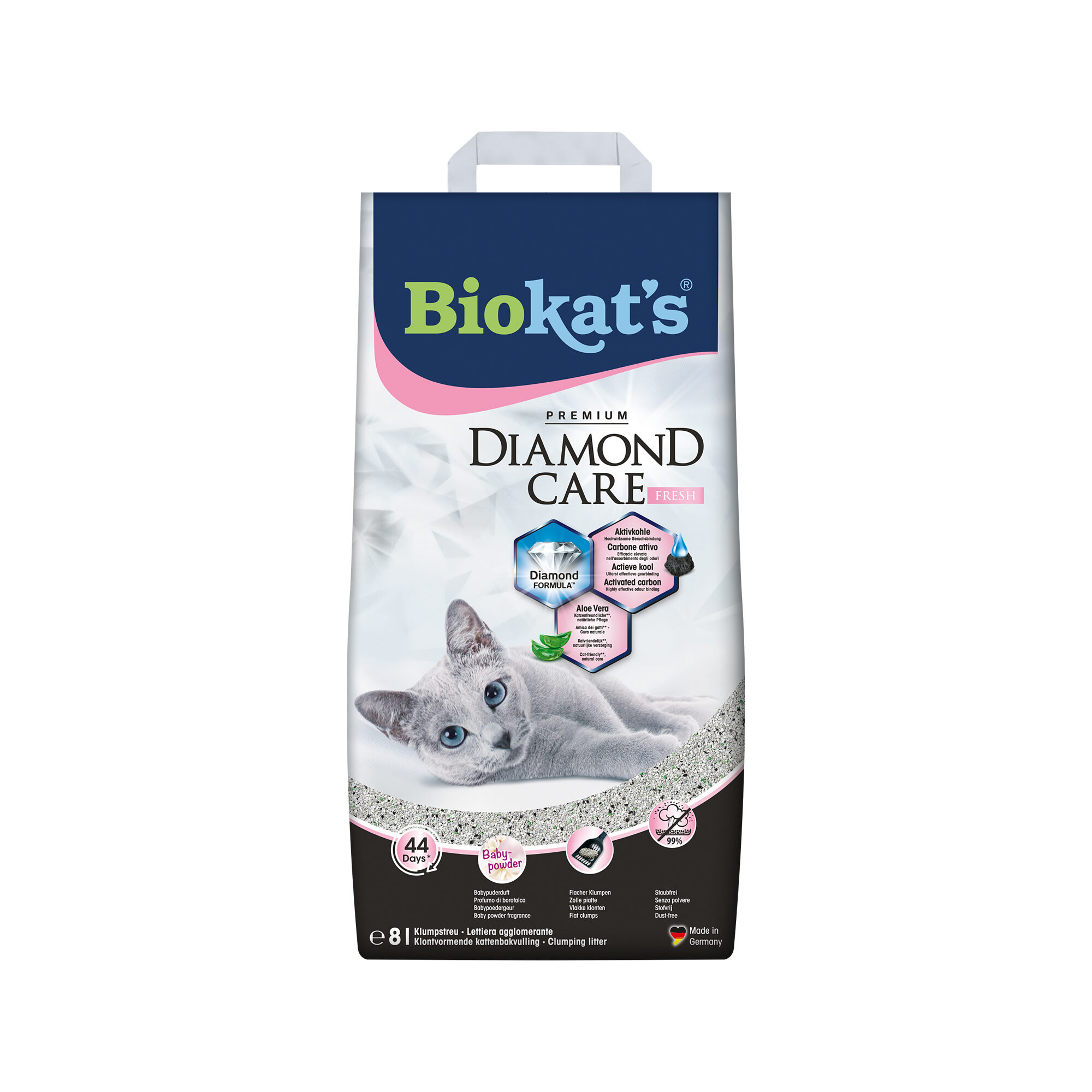 Biokat’s Diamond Care Katzenstreu – Classic