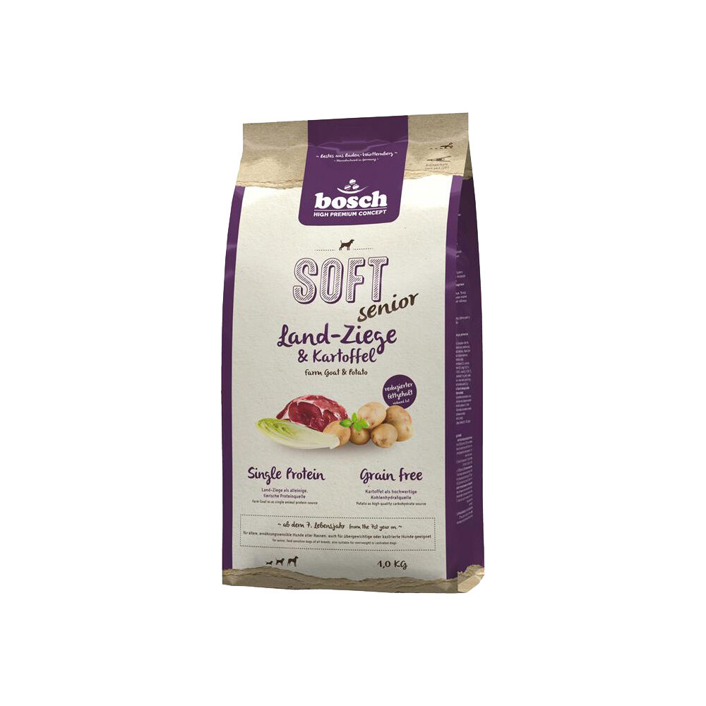 Bosch Soft Senior – Ziege & Kartoffel – 1 kg