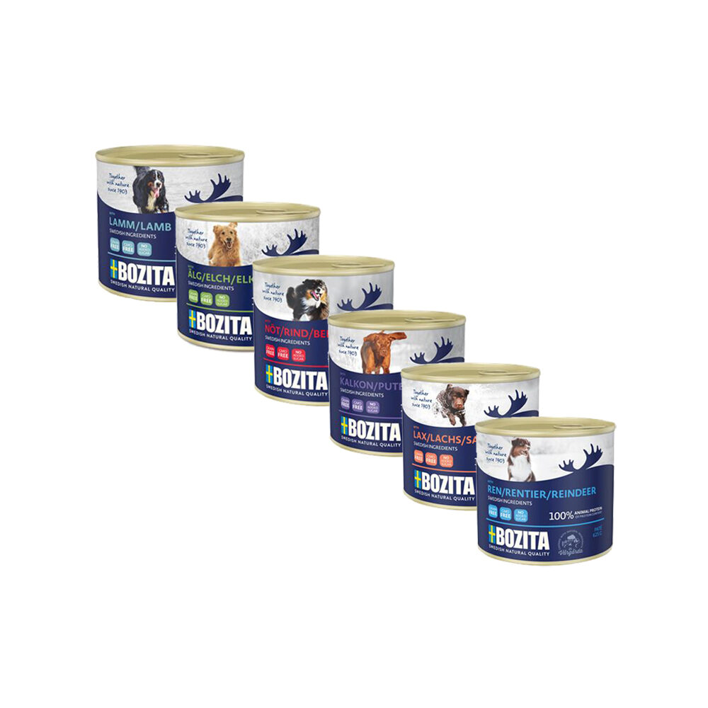 Bozita Pastete Hund – Lachs – 6 x 625 g Bozita Pastete Hund – Lachs – 6 x 625 g