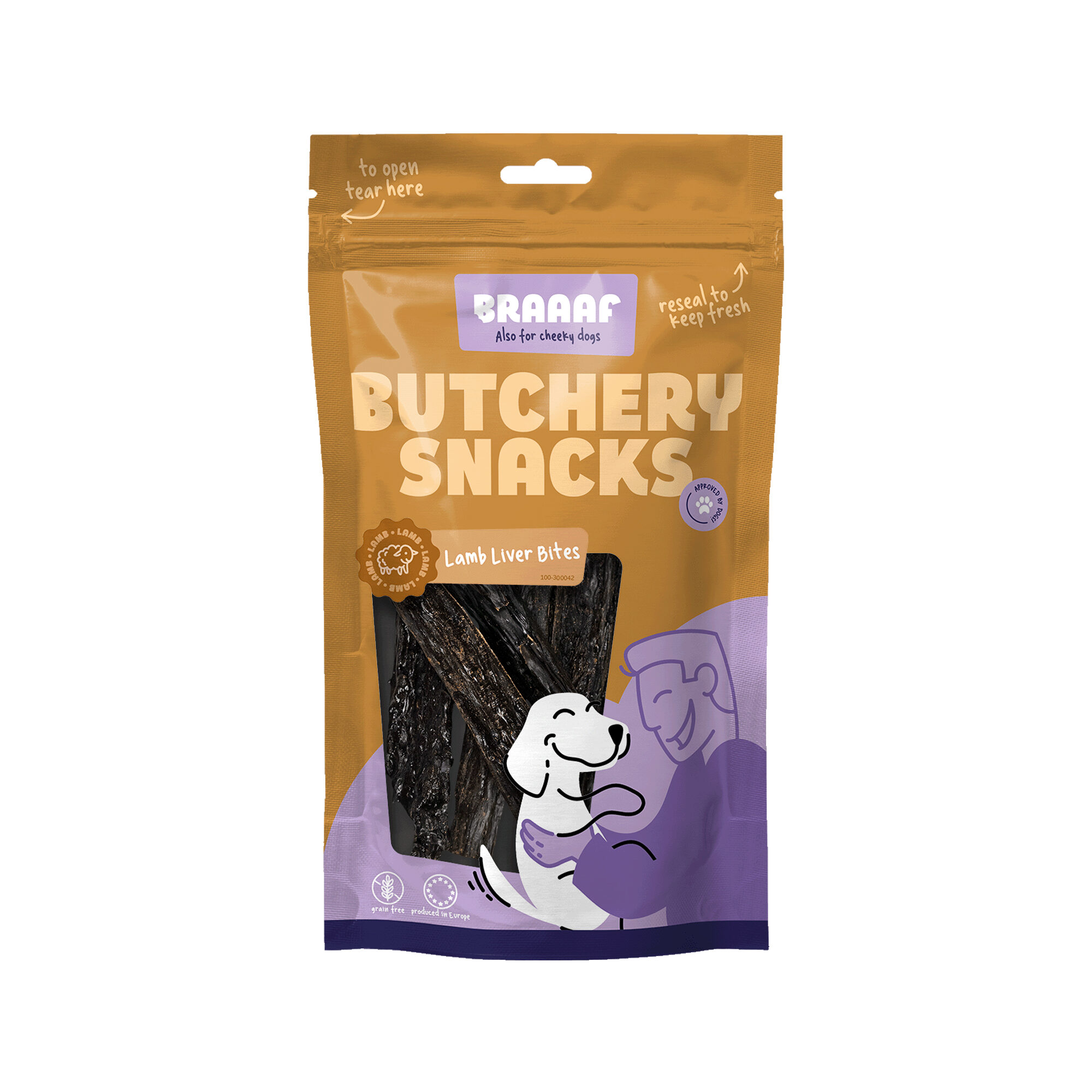 Braaaf Lammleber Bites – 120 g Braaaf Lammleber Bites – 120 g