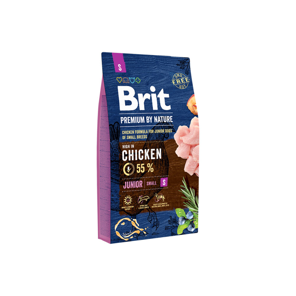 Brit Premium By Nature Junior S Hundefutter – 3kg