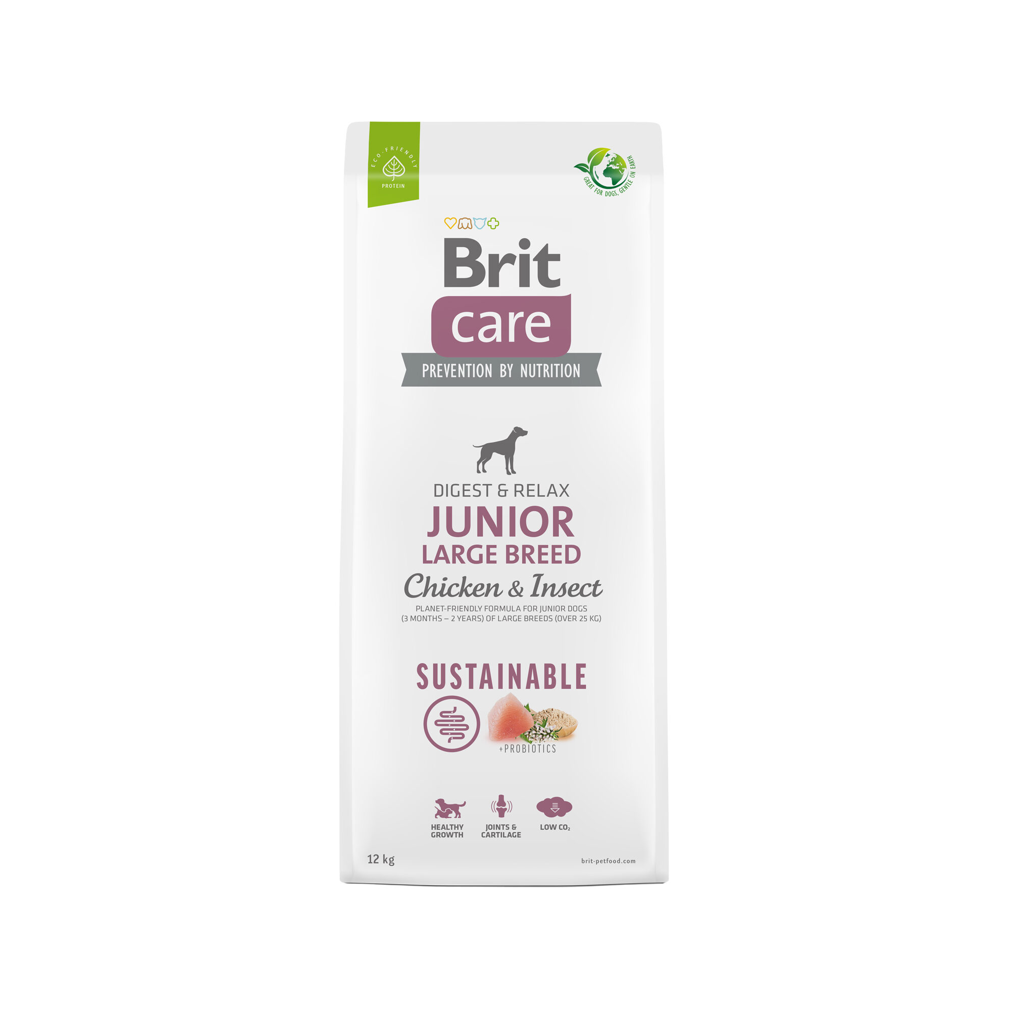 Brit Care – Dog – Sustainable Junior Large Breed – 3 kg
