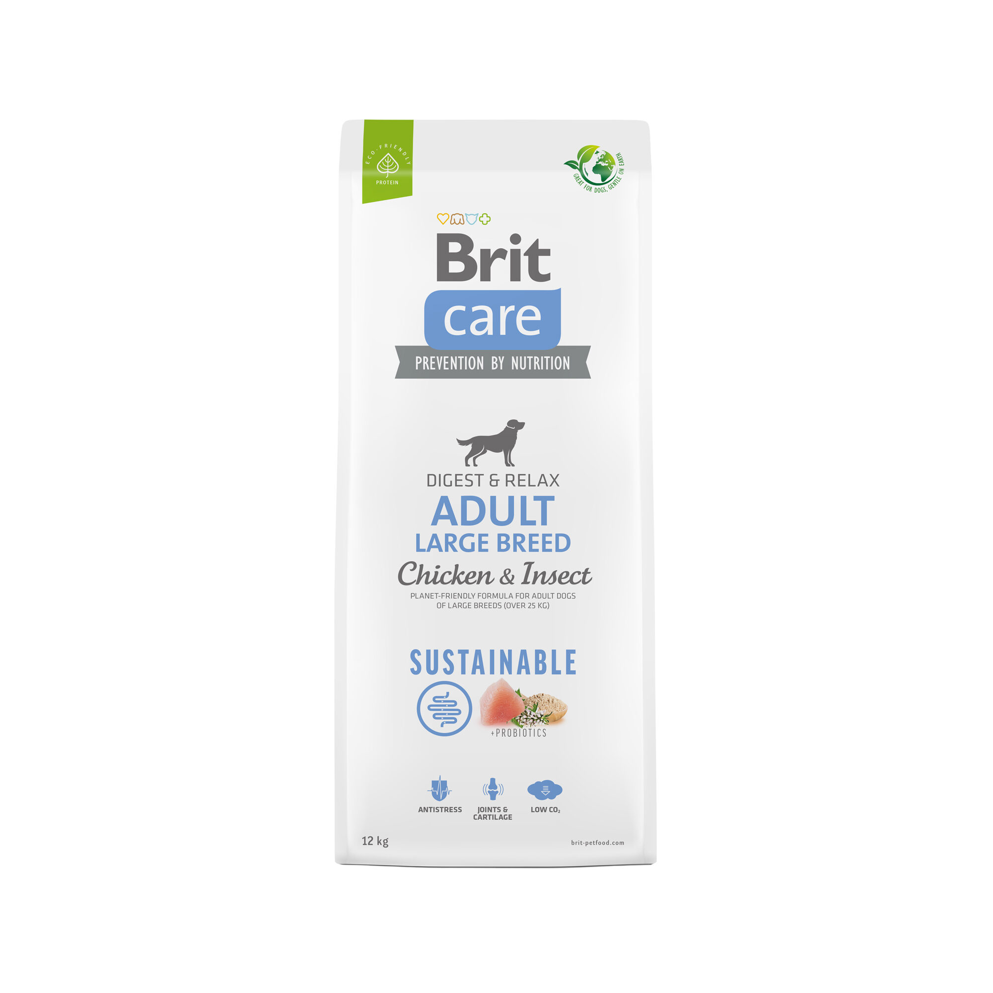 Brit Care – Sustainable Adult – Große Hunde – 12 kg