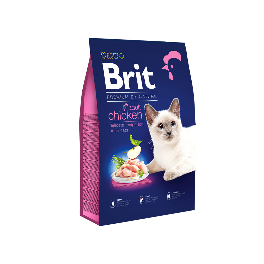 Brit Premium by Nature Cat – Adult Chicken – 1,5 kg