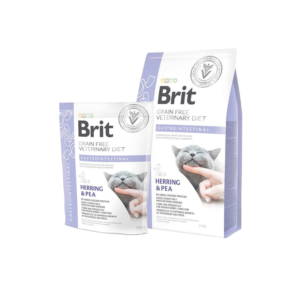 Brit Veterinary Diet Cat – Grain free – Gastrointestinal – 2 kg