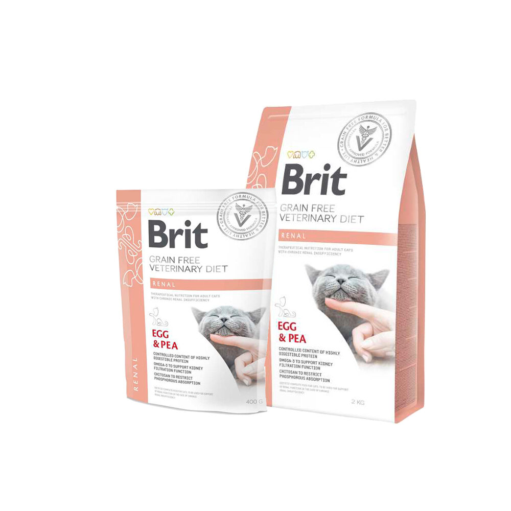 Brit Veterinary Diet Cat – Grain free – Renal – 5 kg