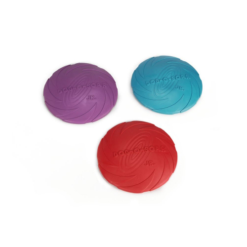 Beeztees Dog O Soar Gummi-Frisbee – 18 cm